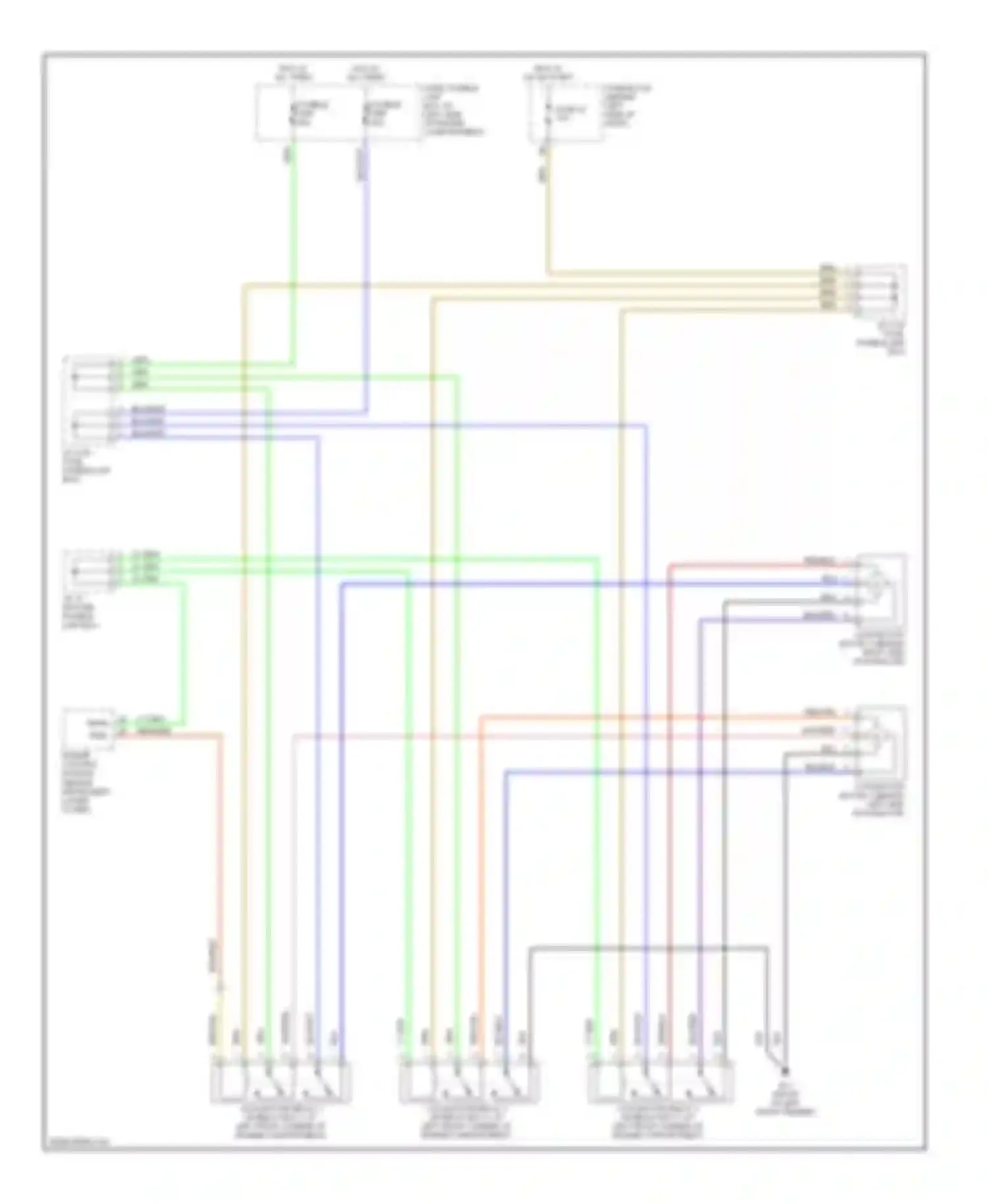 I35 Infiniti II (2000-2004): Cooling fan circuit