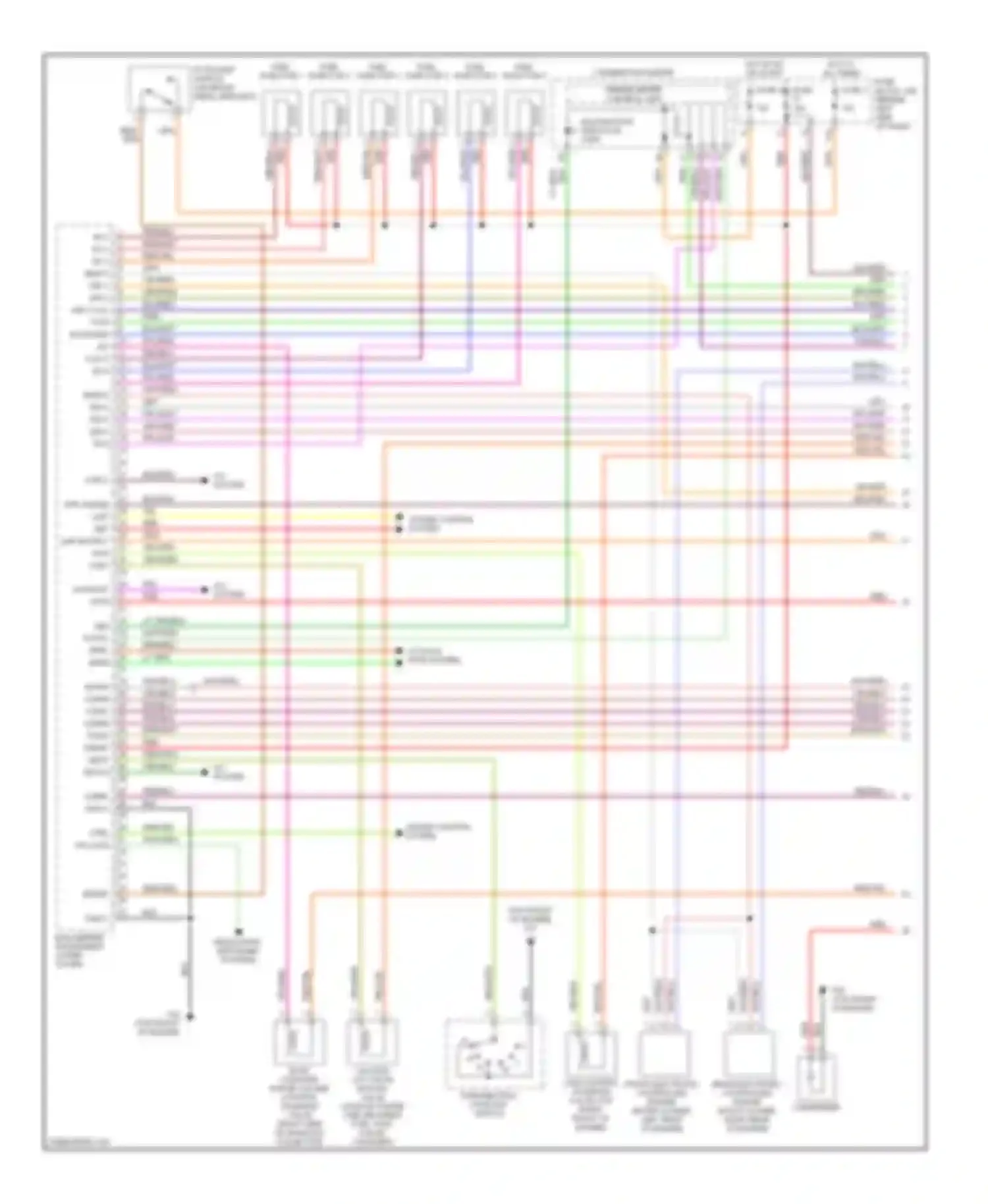 I35 Infiniti II (2000-2004): Wiring diagram engine performance 3.5ls (1 of 4)