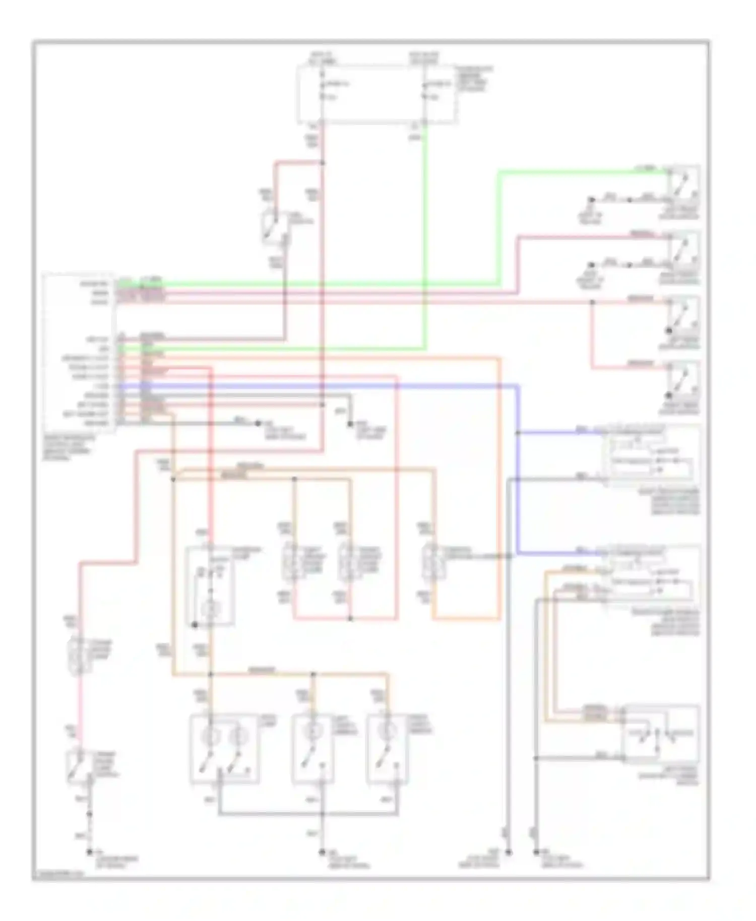 I35 Infiniti II (2000-2004): Courtesy lamps circuit