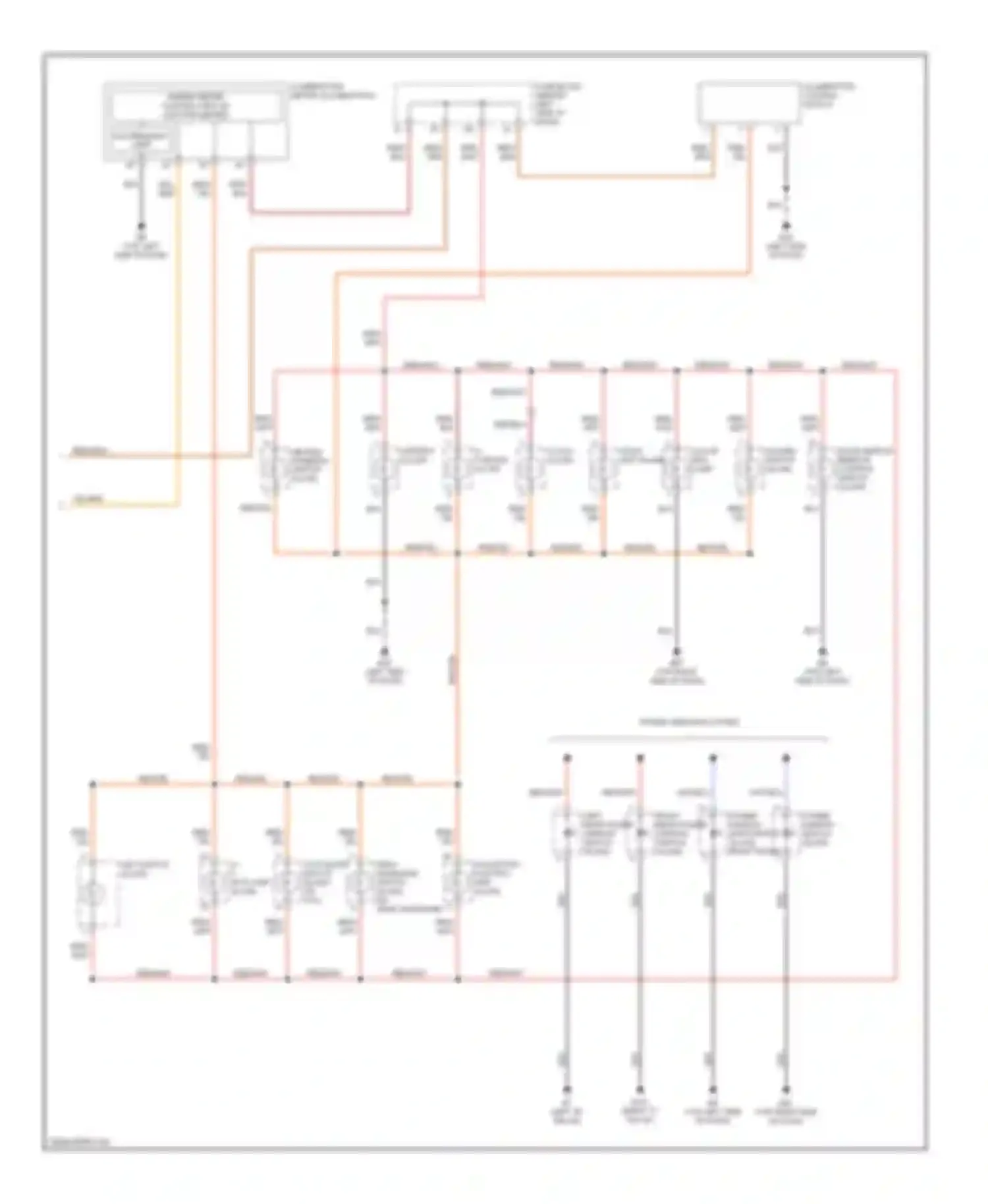 I35 Infiniti II (2000-2004): Instrument illumination circuit (2 of 2)
