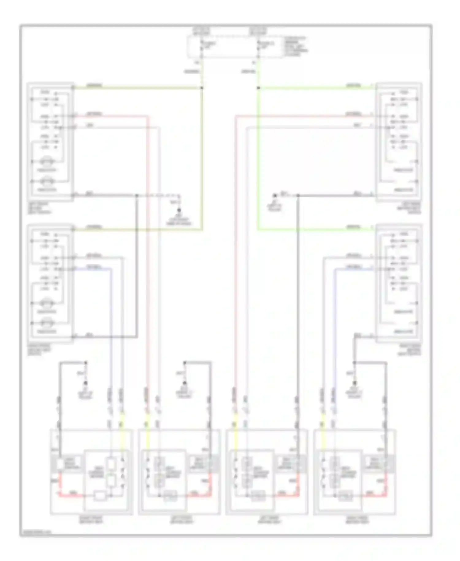 I35 Infiniti II (2000-2004): Heated seats circuit
