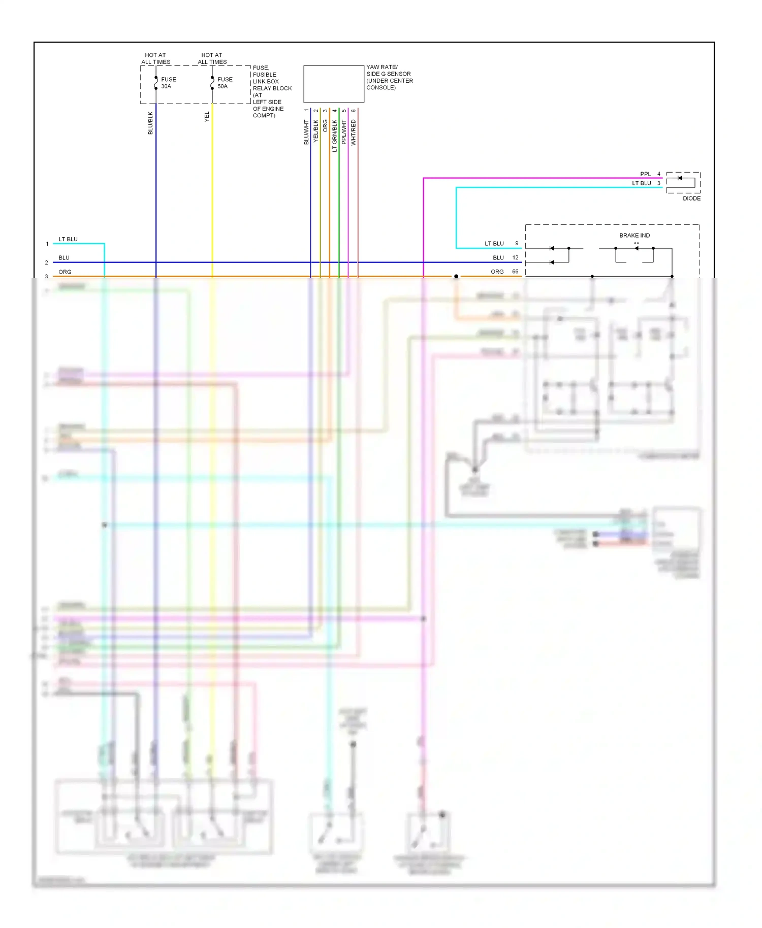 Infiniti I35 II (2000-2004) computer data line system wiring diagram  (2 of 2)