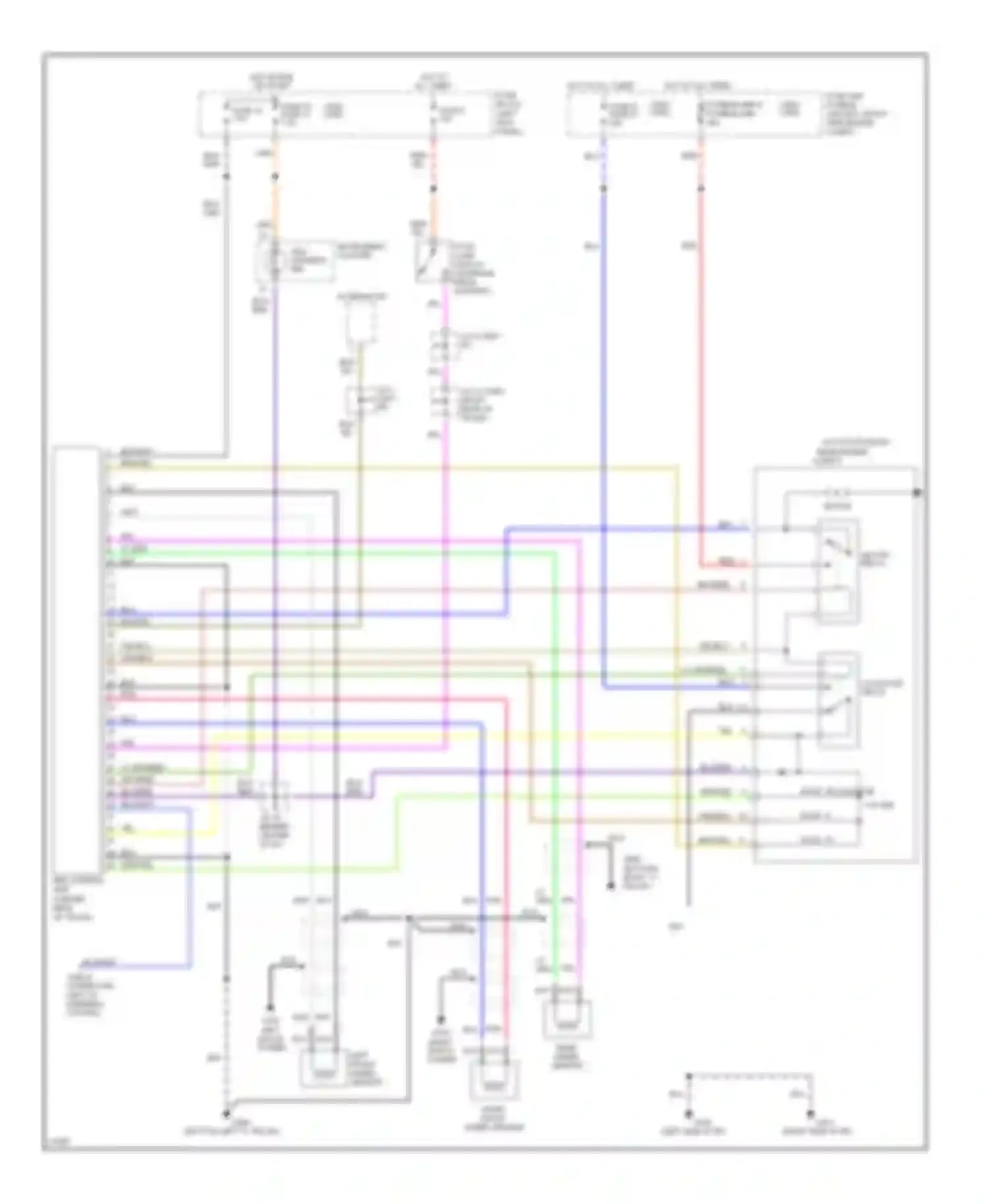 J30 Infiniti I (1992-1997): Anti-lock brake circuits