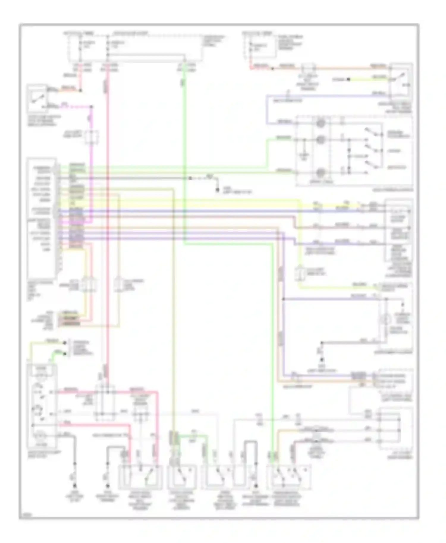J30 Infiniti I (1992-1997): Cruise control circuit