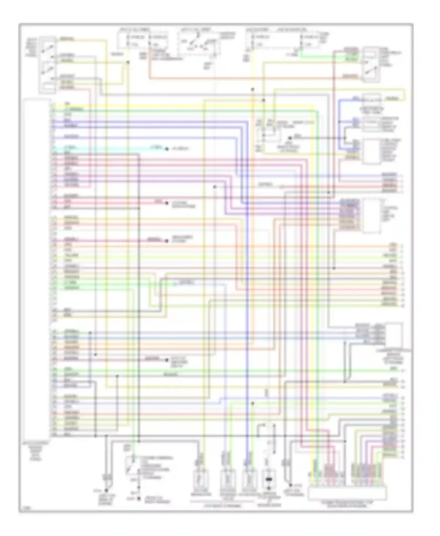 J30 Infiniti I (1992-1997): Wiring diagram engine performance 3.0ls (1 of 2)
