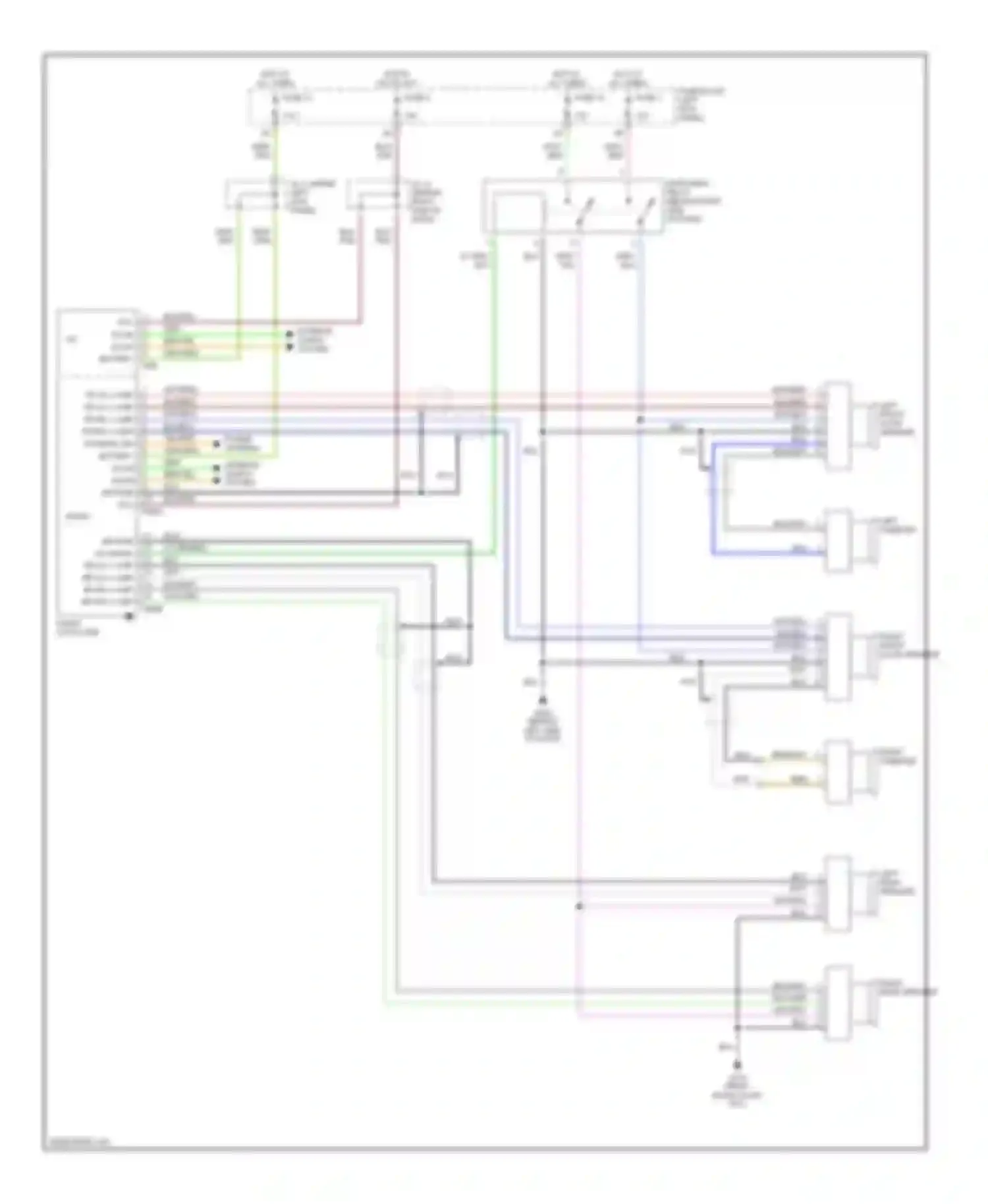 J30 Infiniti I (1992-1997): Radio circuits