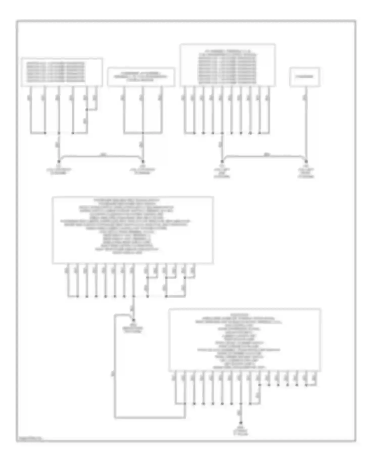 M35 Infiniti III facelift (2008-2010): Ground distribution circuit (2 of 3)