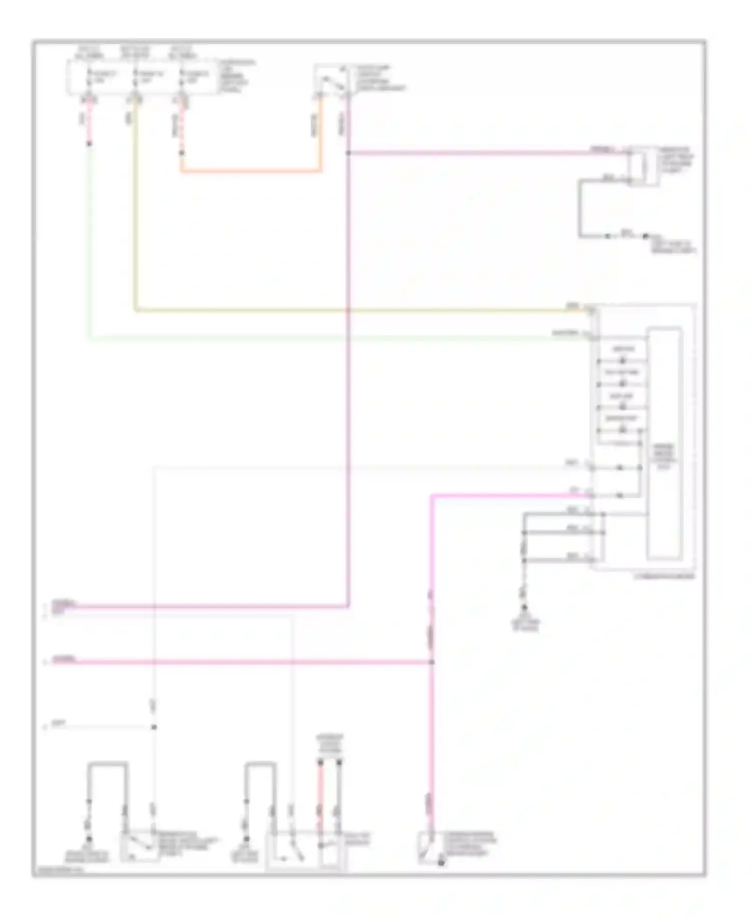 M35 Infiniti III (2005-2008): Anti-lock brakes circuit (2 of 2)