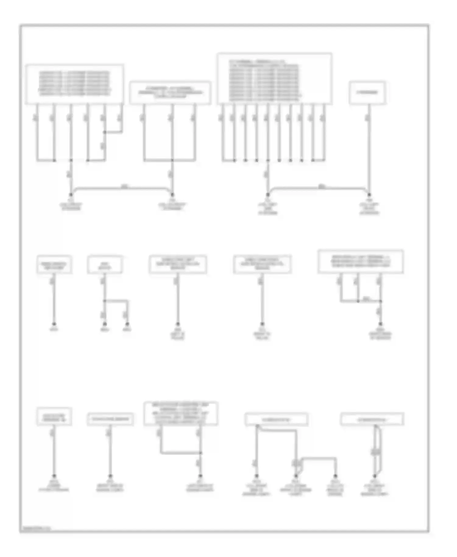 M35 Infiniti III (2005-2008): Ground distribution circuit (2 of 3)