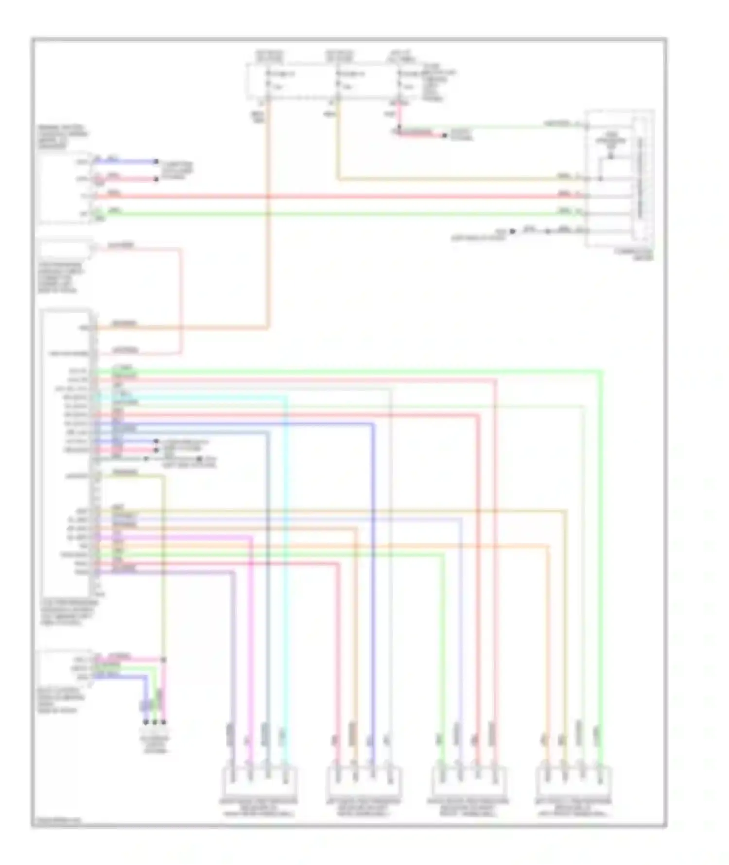 M35 Infiniti III (2005-2008): Tire pressure monitoring circuit