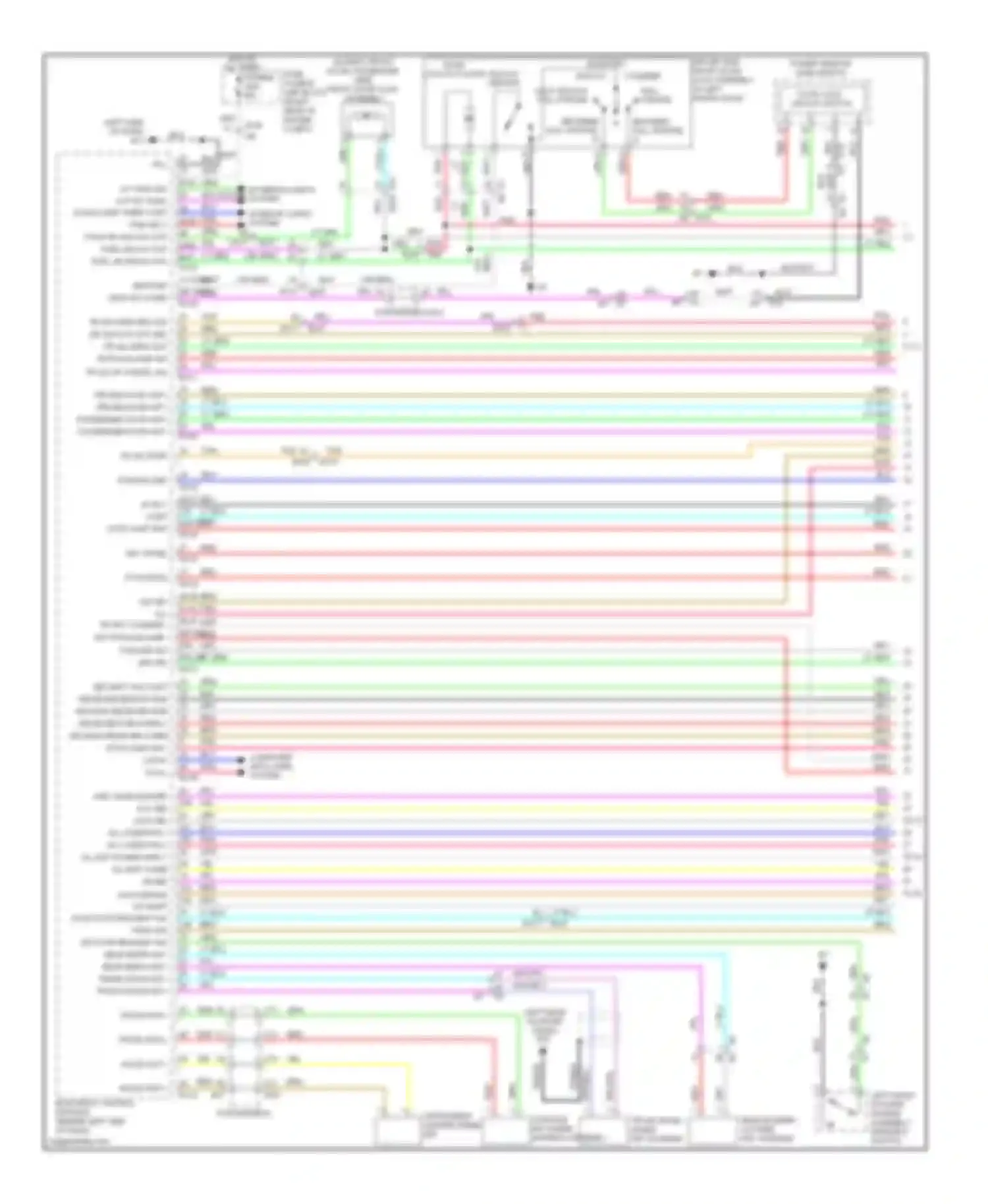 M37 Infiniti IV (2010-2014): Forced entry circuit (1 of 4)