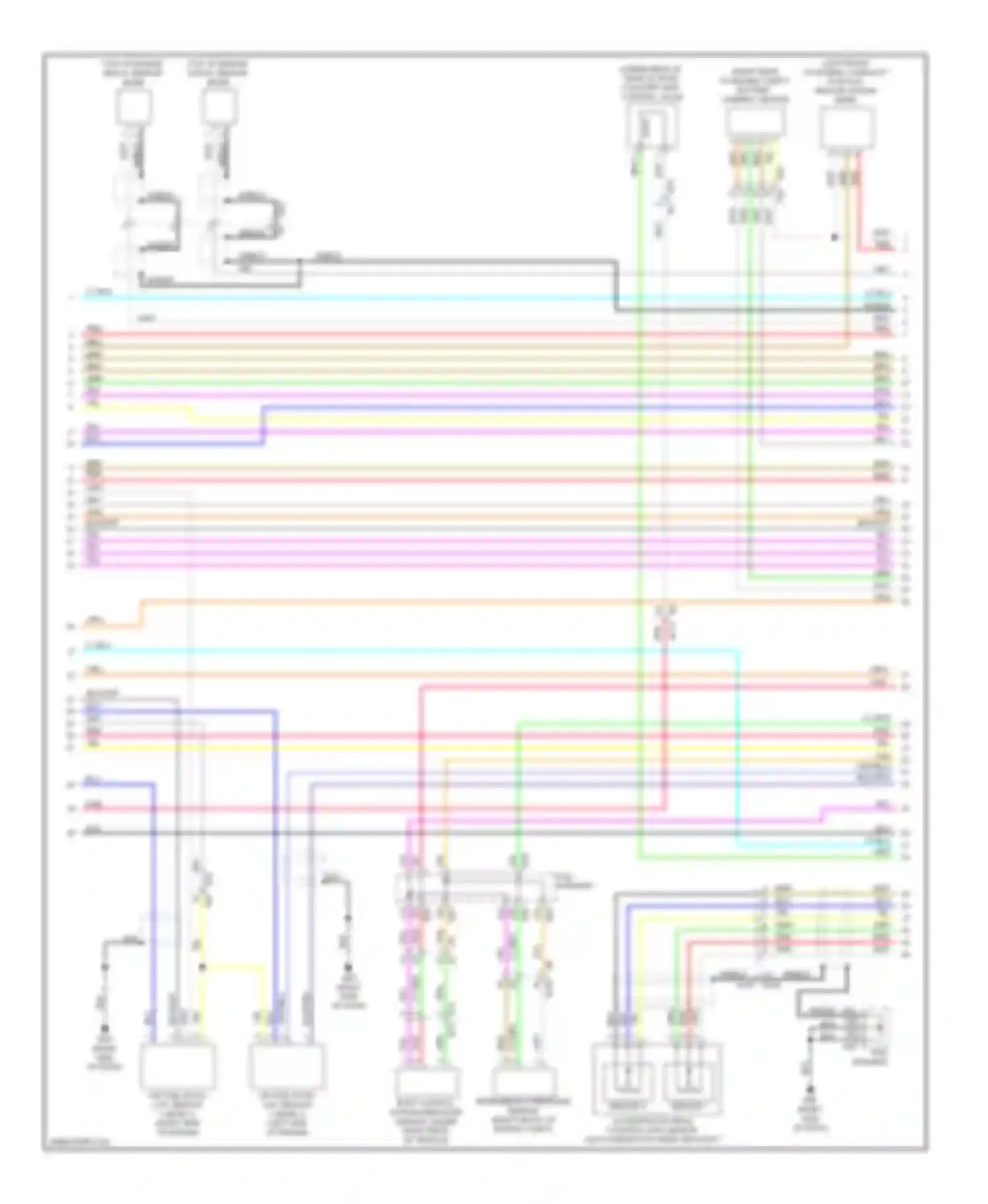 M37 Infiniti IV (2010-2014): Wiring diagram engine performance 3.7l (4 of 6)
