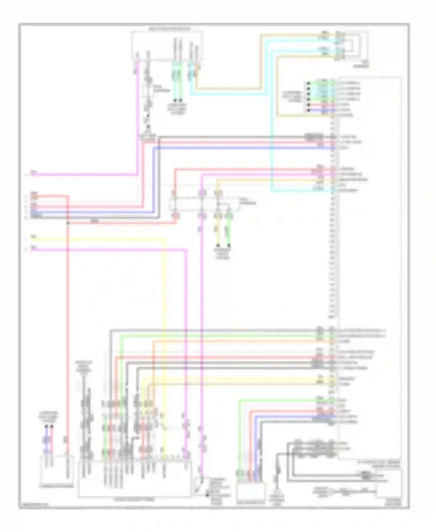 M37 Infiniti IV (2010-2014): Radio circuit, without navigation (4 of 4)