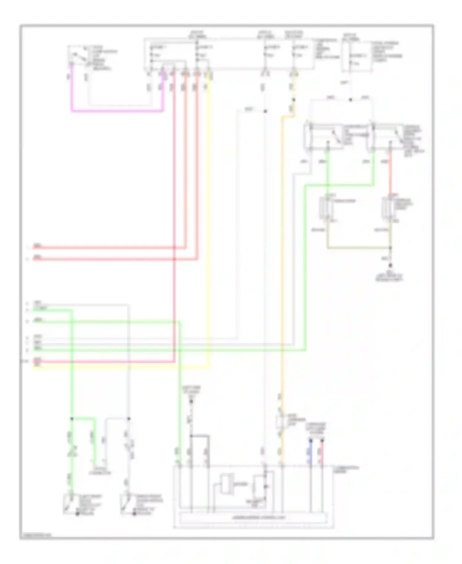 Wiring diagram hot in on or start for Infiniti M37 IV (2010-2014) (9 of 30)