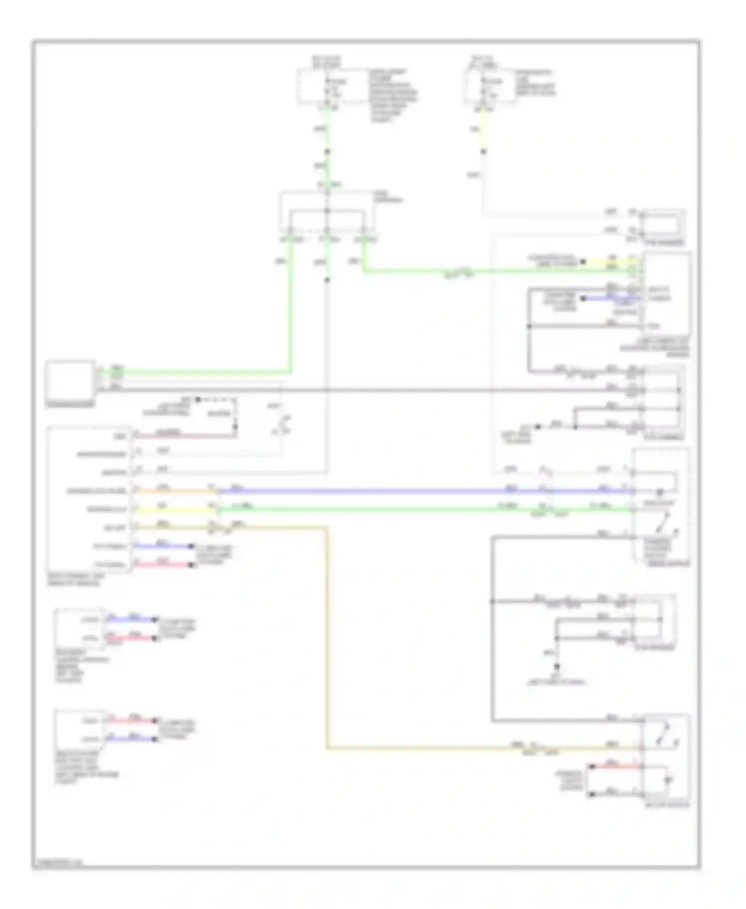 Wiring diagram its comm-l for Infiniti M37 IV (2010-2014) (1 of 1)