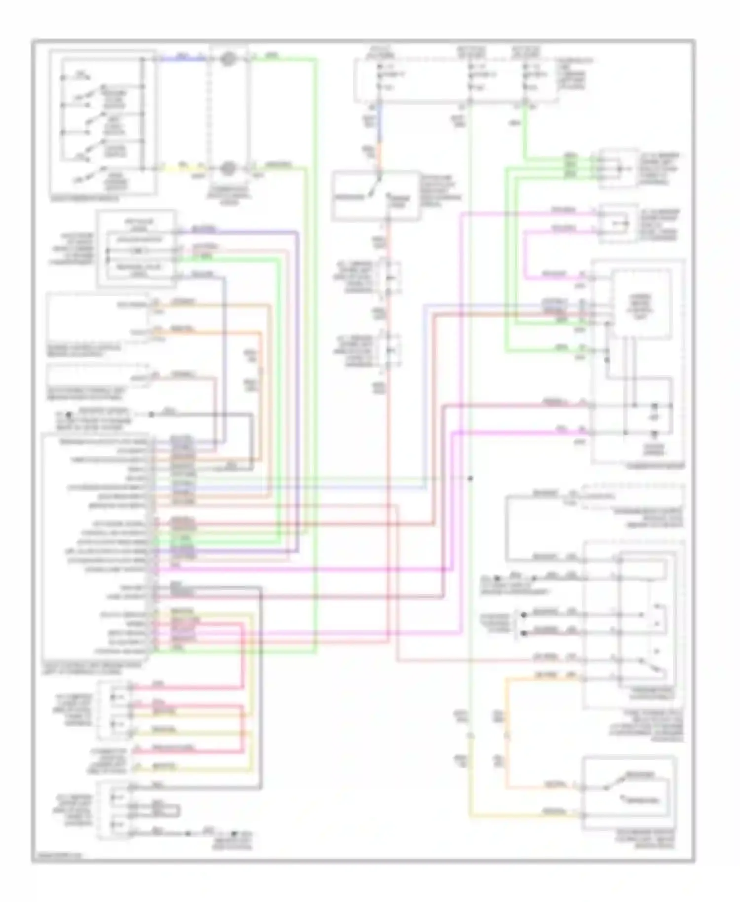 M45 Infiniti II (2002-2004): Cruise control circuit