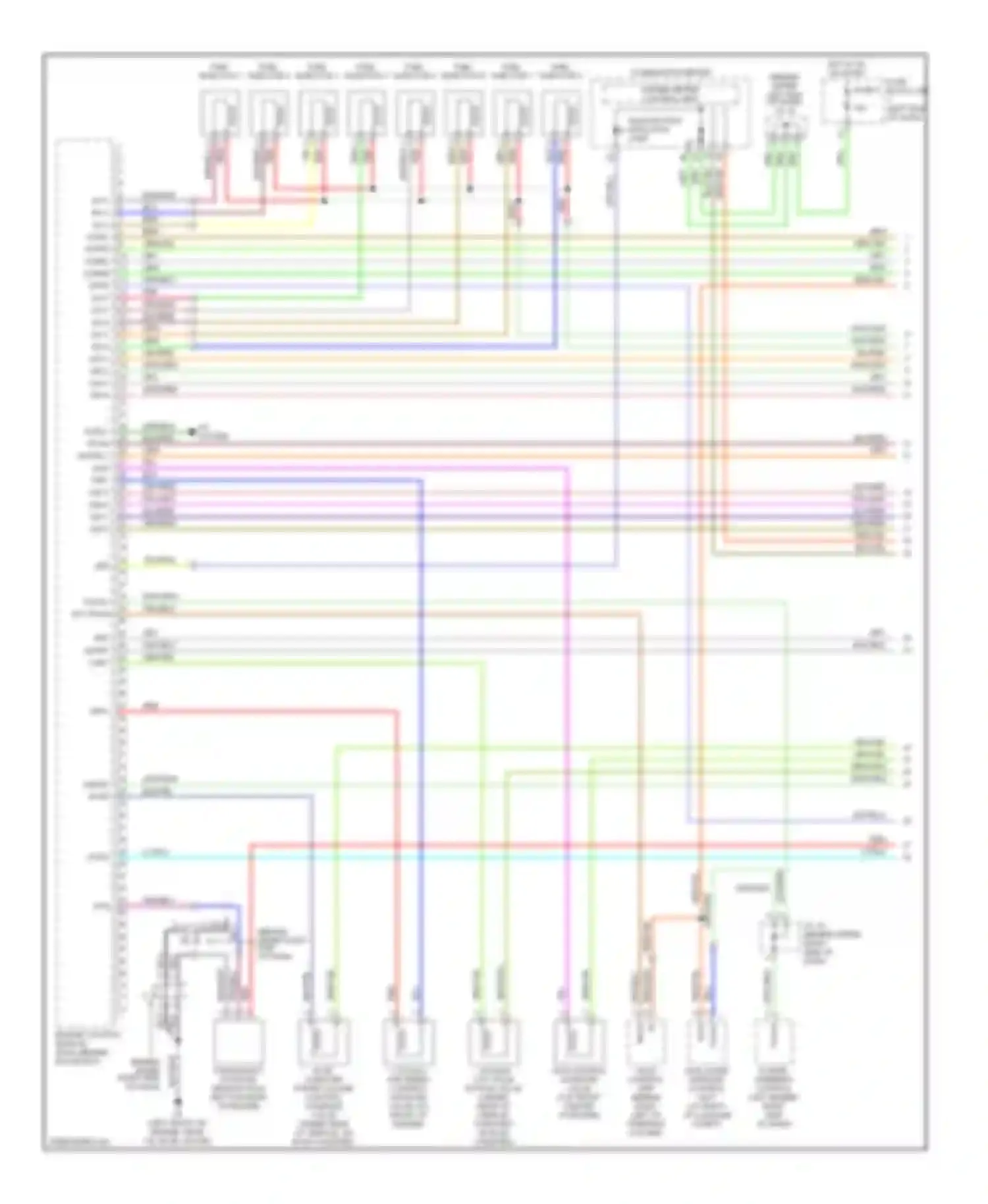 M45 Infiniti II (2002-2004): Wiring diagram engine performance 4.5l (1 of 5)