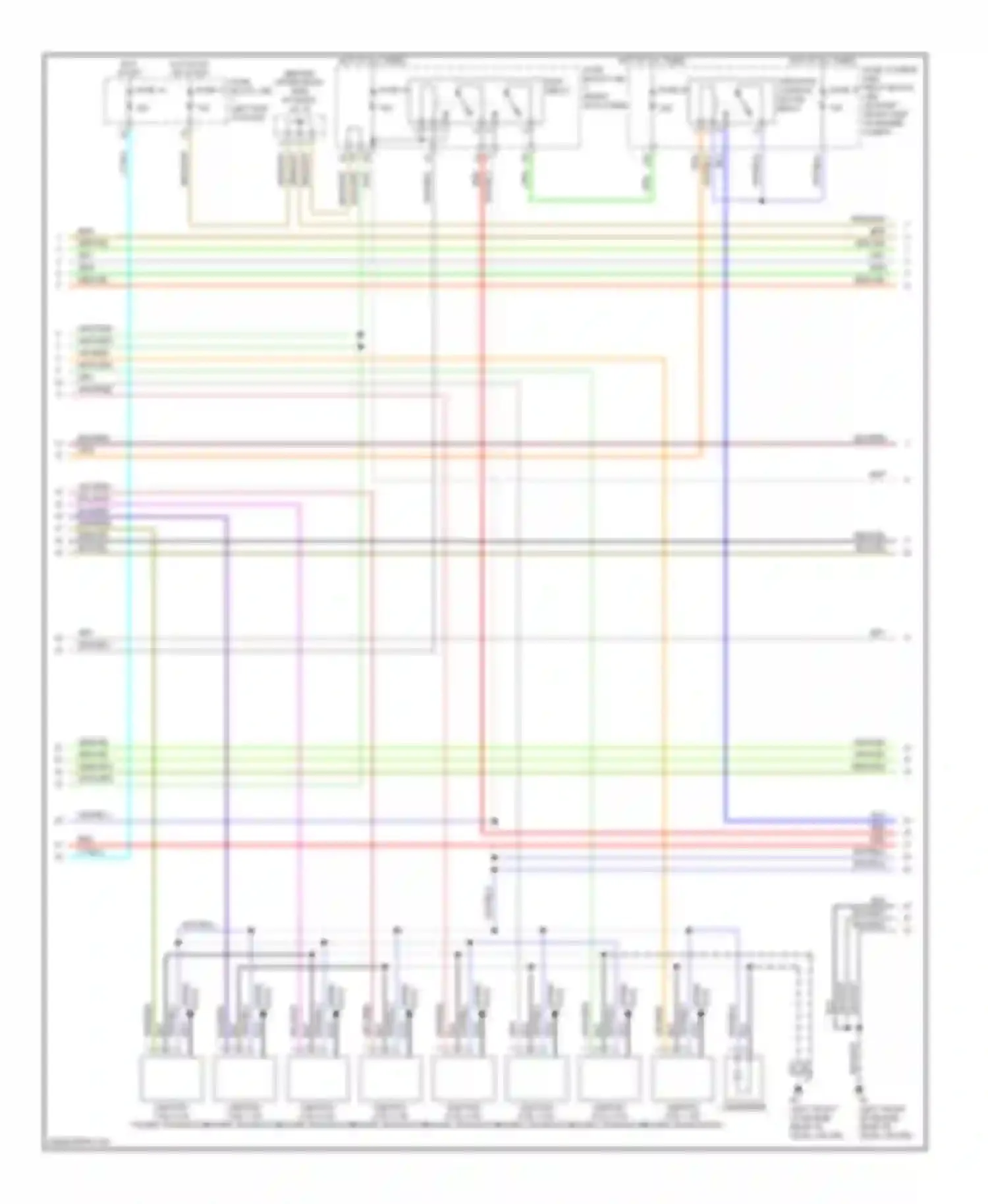 M45 Infiniti II (2002-2004): Wiring diagram engine performance 4.5l (2 of 5)
