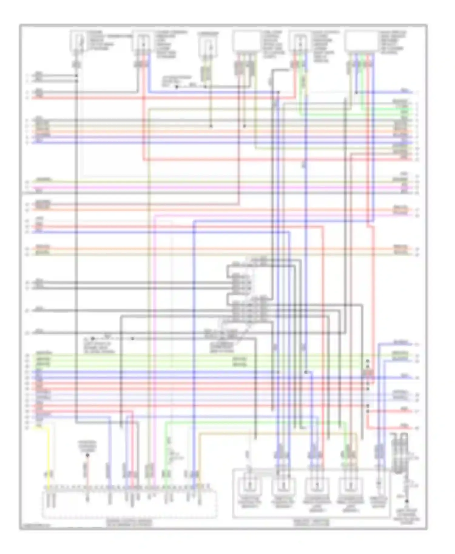M45 Infiniti II (2002-2004): Wiring diagram engine performance 4.5l (4 of 5)