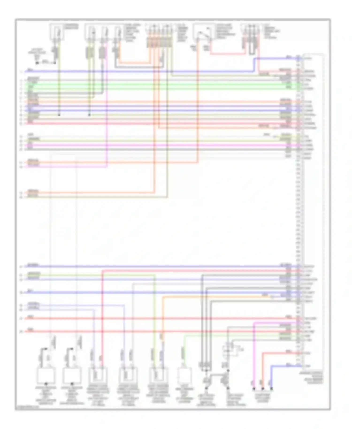 M45 Infiniti II (2002-2004): Wiring diagram engine performance 4.5l (5 of 5)