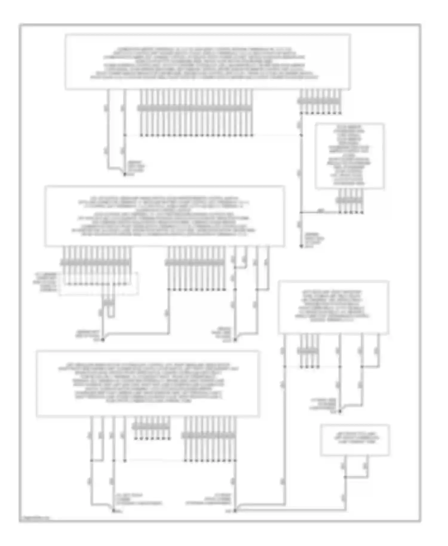 M45 Infiniti II (2002-2004): Ground distribution circuit (1 of 3)