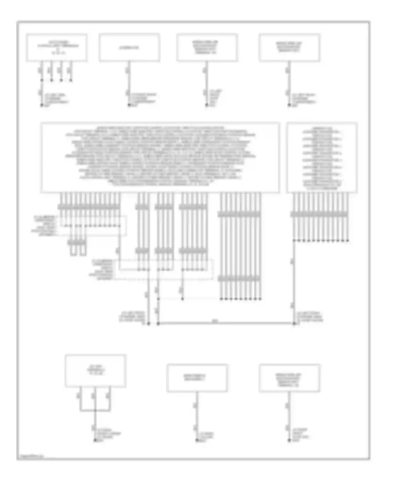 M45 Infiniti II (2002-2004): Ground distribution circuit (2 of 3)