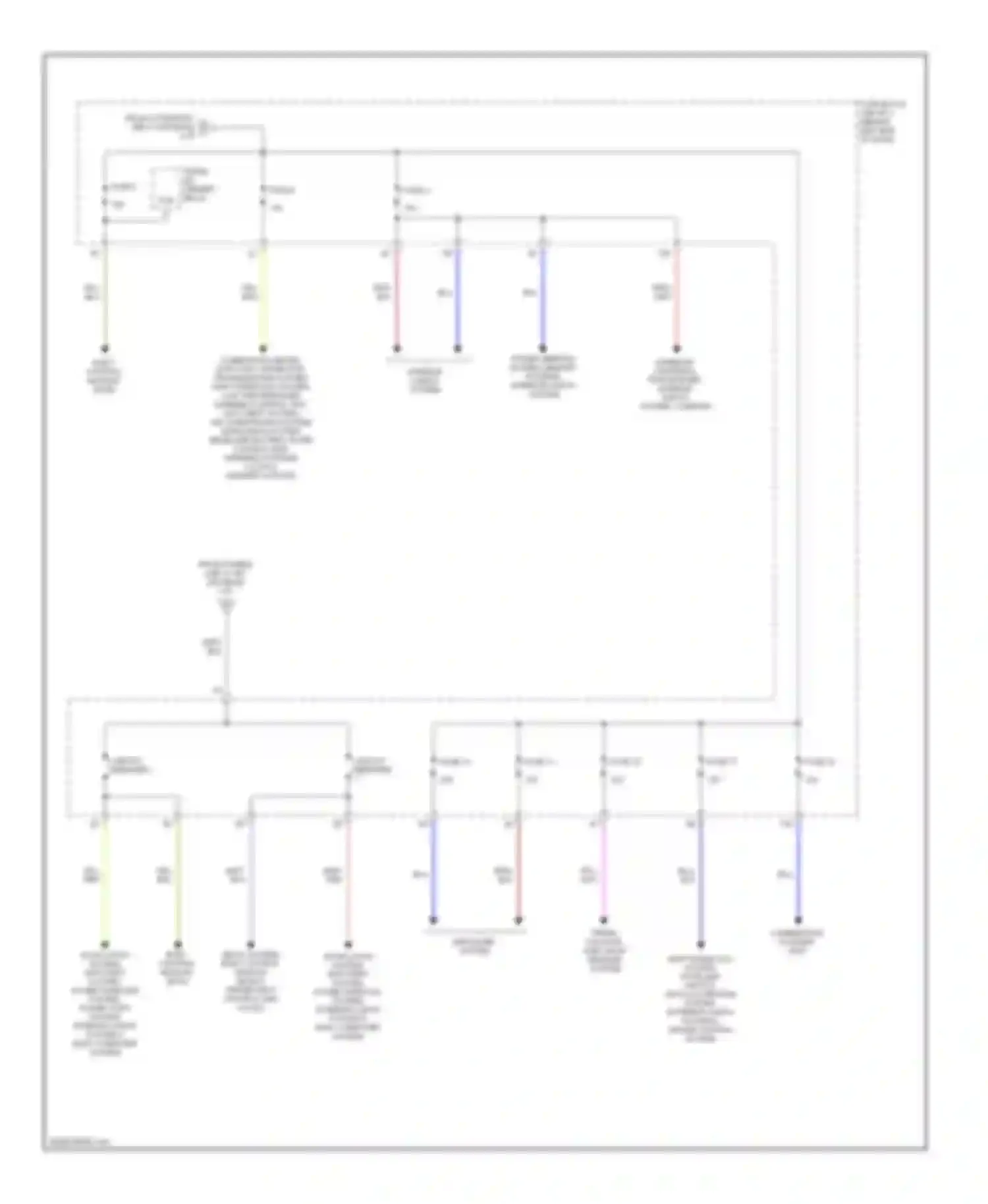 Wiring diagram combination flasher unit for Infiniti M45 II (2002-2004) (2 of 3)