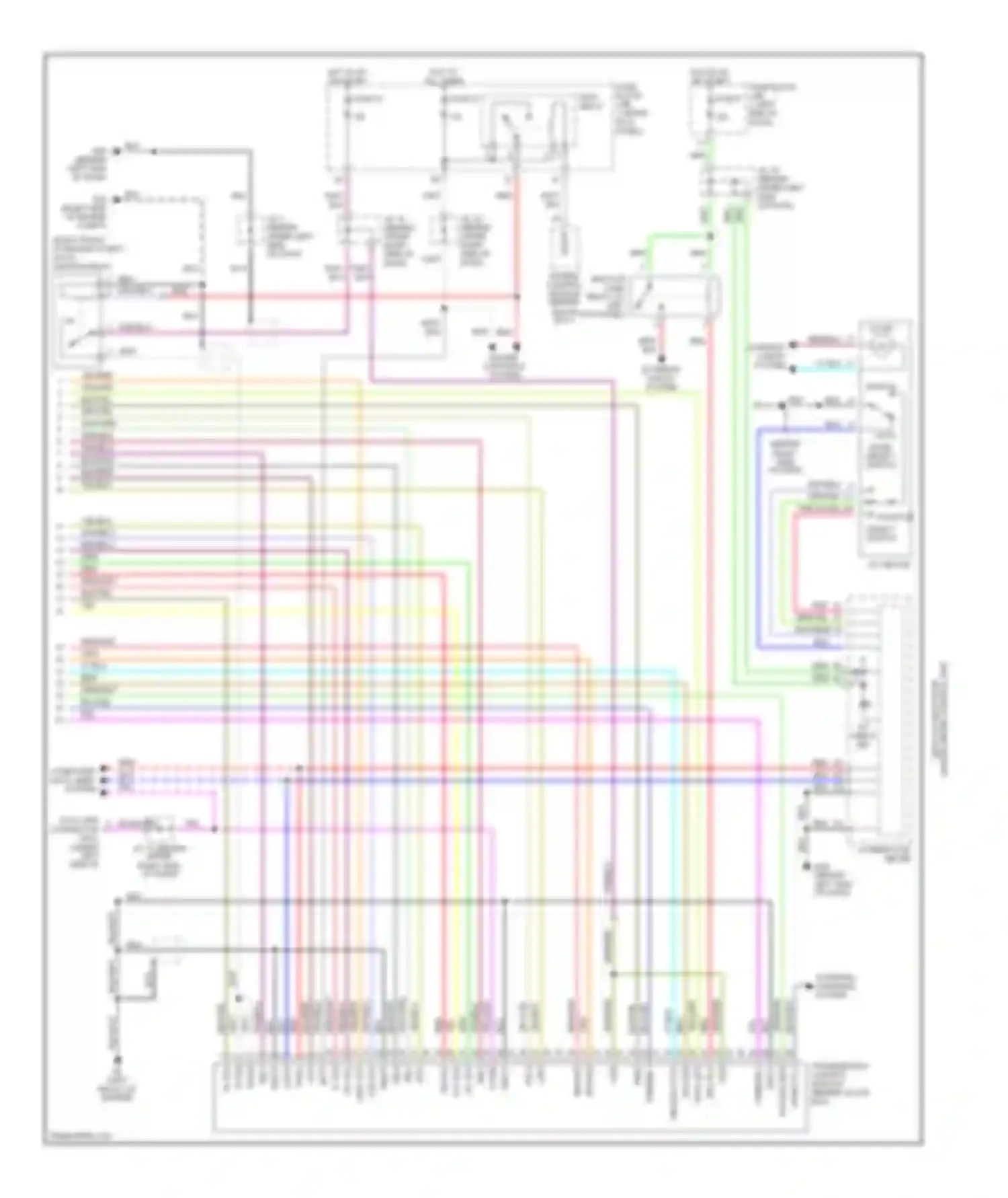 Wiring diagram fuse 35 for Infiniti M45 II (2002-2004) (1 of 1)