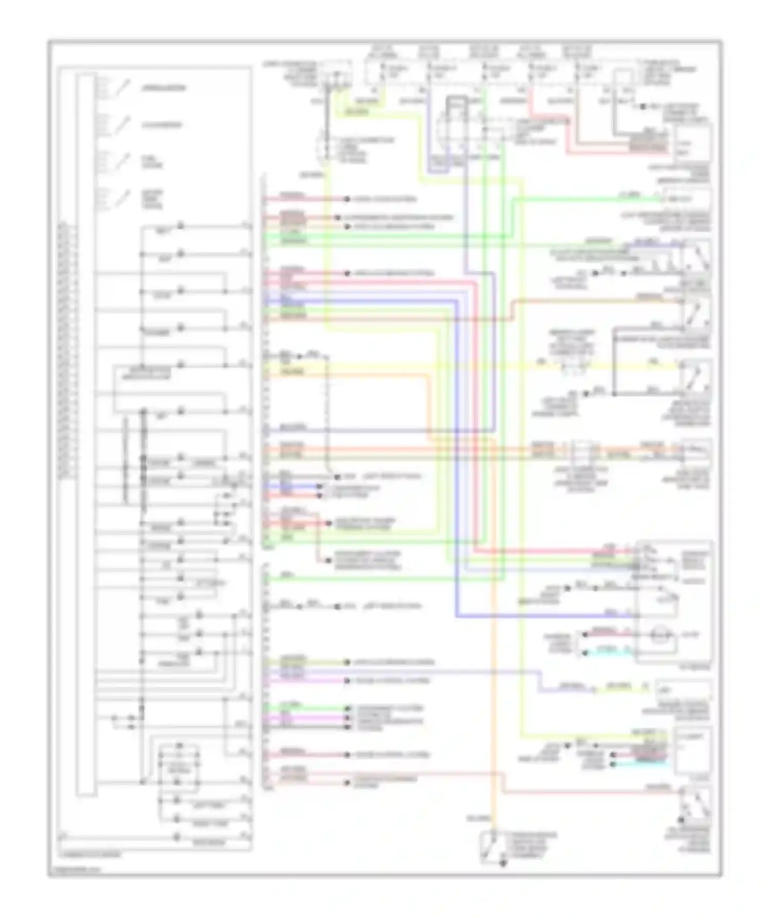 Wiring diagram org/blu for Infiniti M45 II (2002-2004) (4 of 15)