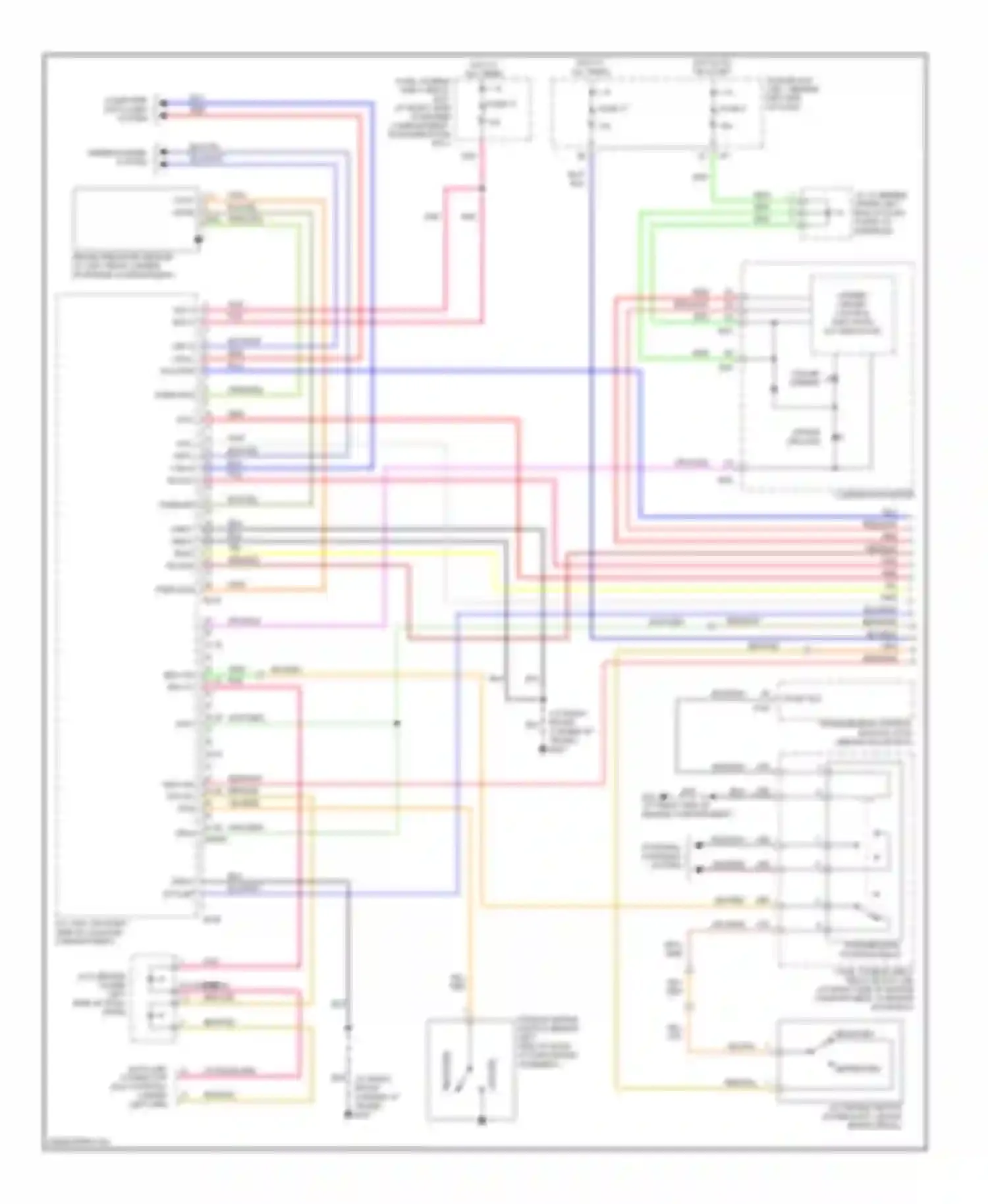 Wiring diagram psen-gnd for Infiniti M45 II (2002-2004) (1 of 1)