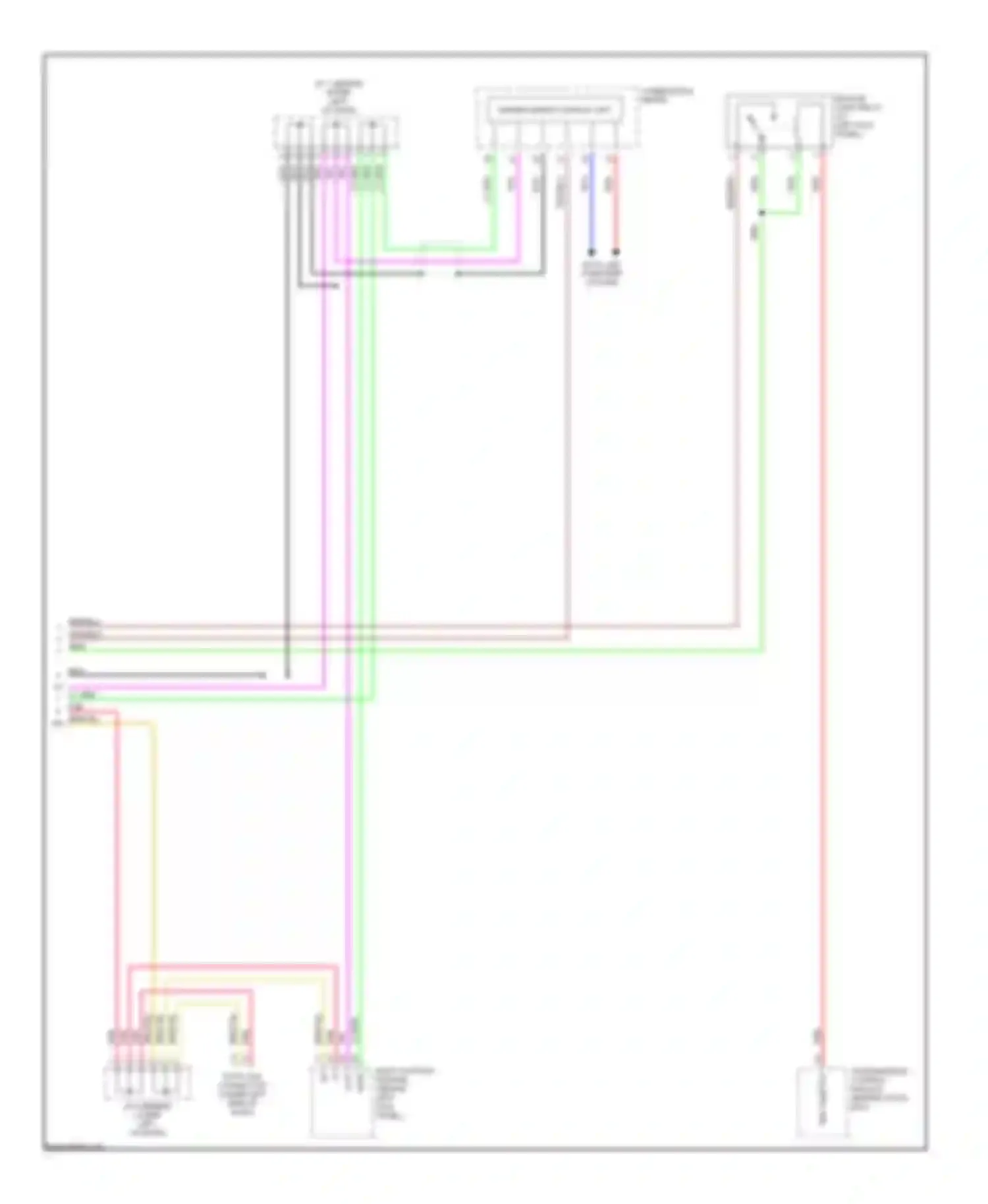 Wiring diagram rev lamp rly for Infiniti M45 II (2002-2004) (1 of 2)