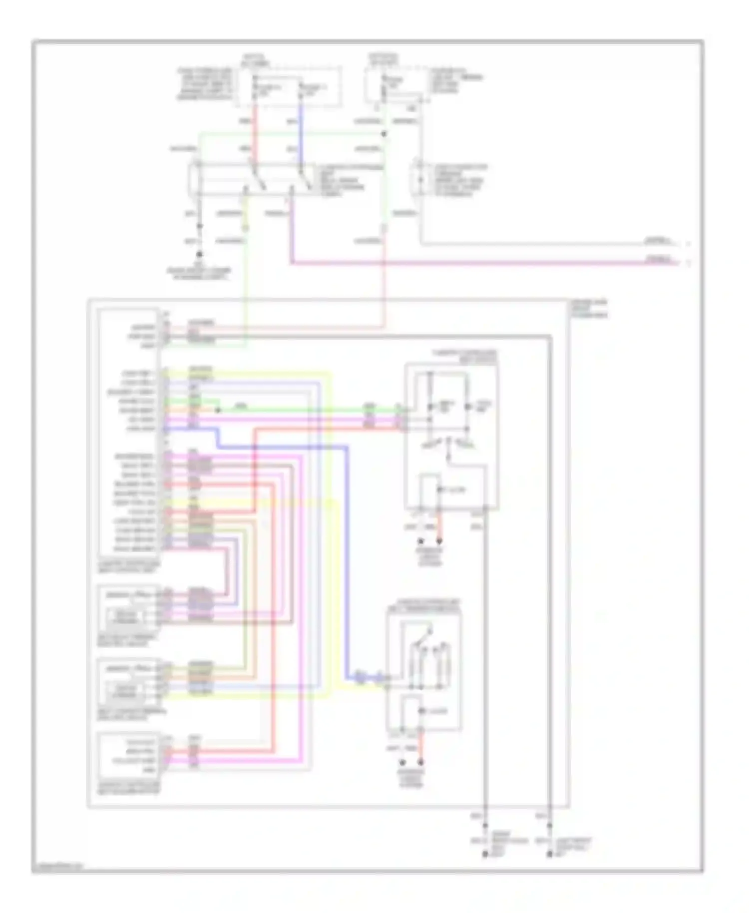 Wiring diagram wht/grn for Infiniti M45 II (2002-2004) (11 of 23)