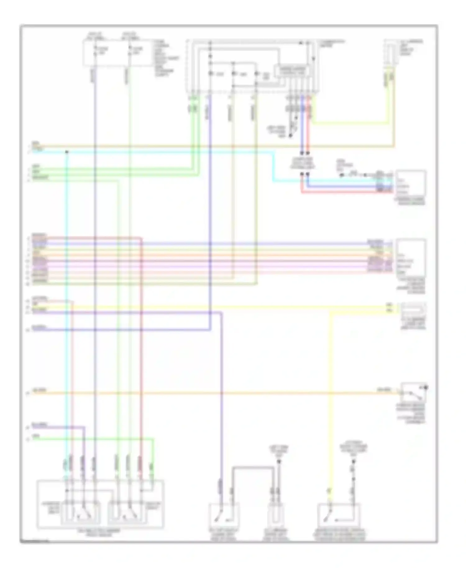 Wiring diagram yel/blk for Infiniti M45 II (2002-2004) (2 of 27)
