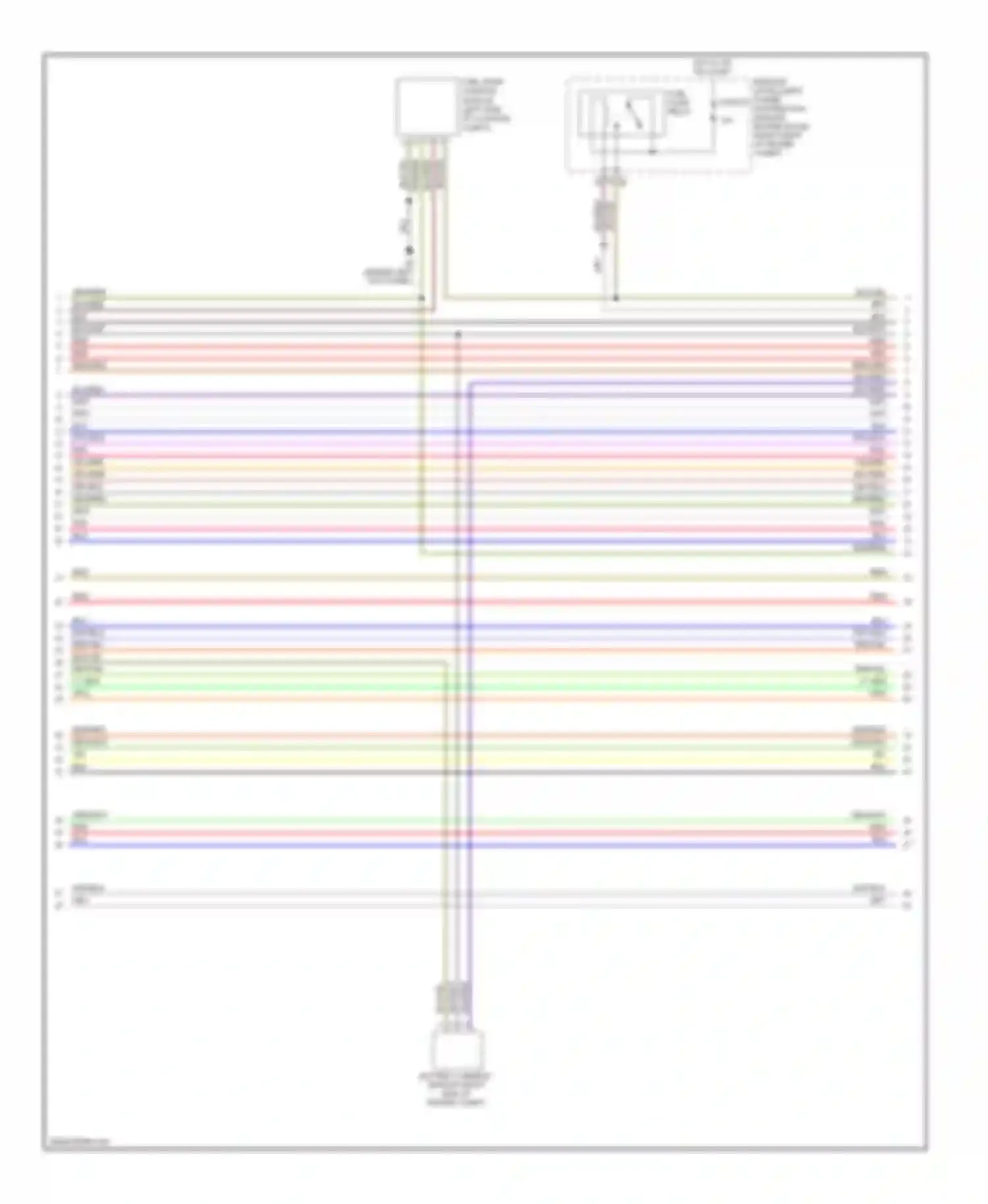 M45 Infiniti III facelift (2008-2010): Wiring diagram engine performance 4.5l (4 of 5)