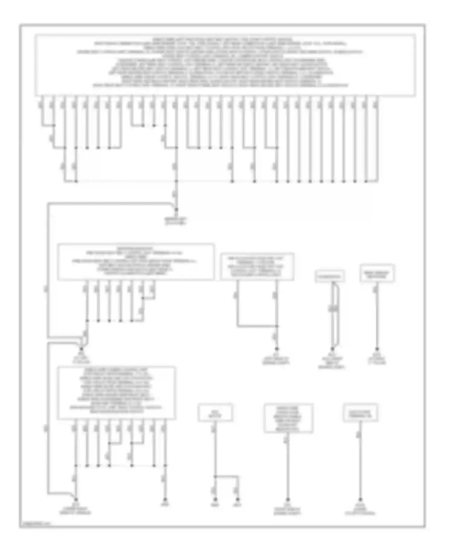 M45 Infiniti III facelift (2008-2010): Ground distribution circuit (3 of 3)