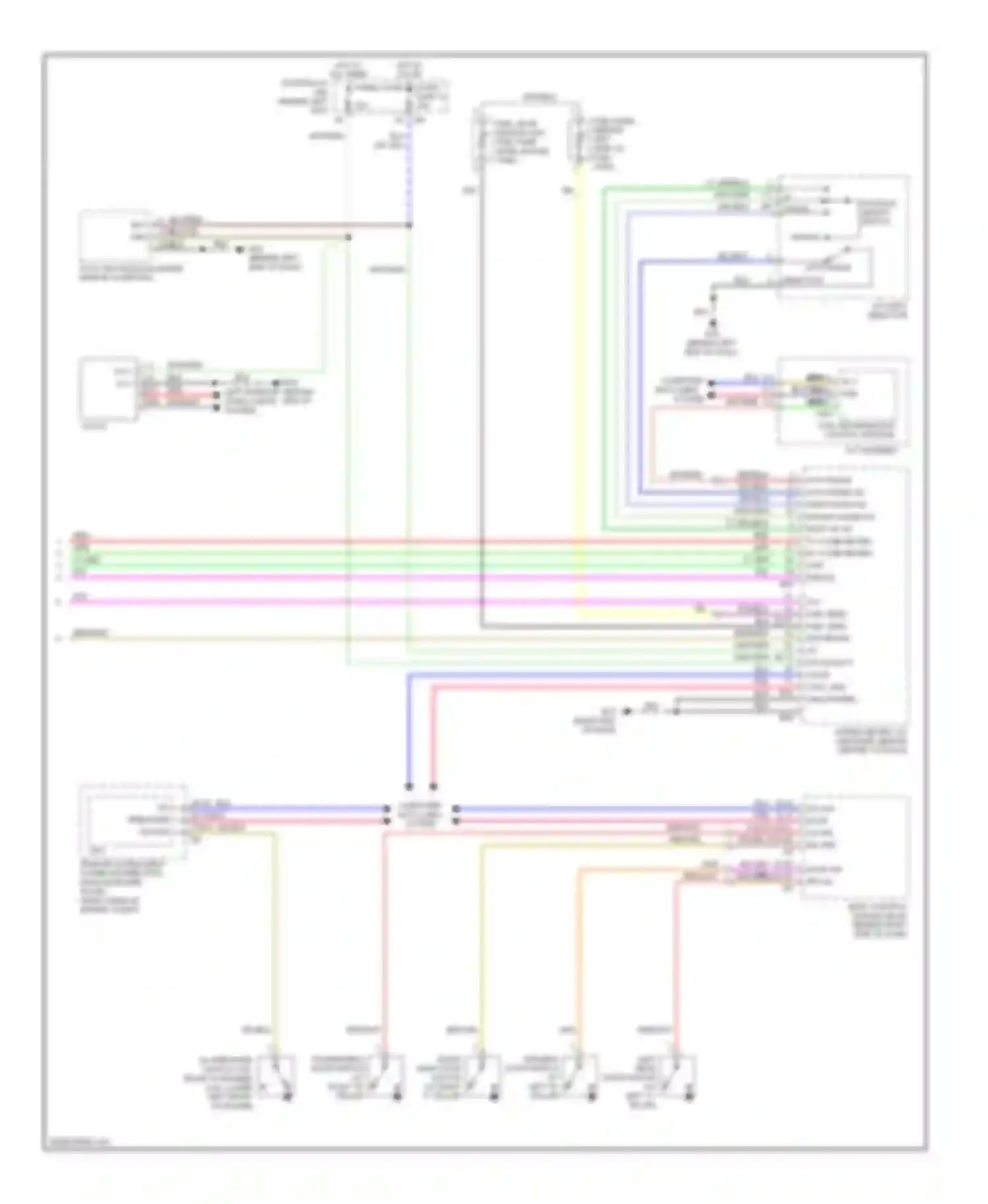 Wiring diagram 3 8 9 1 2 8 can-h can-l start rly pnk for Infiniti M45 III facelift (2008-2010) (1 of 1)