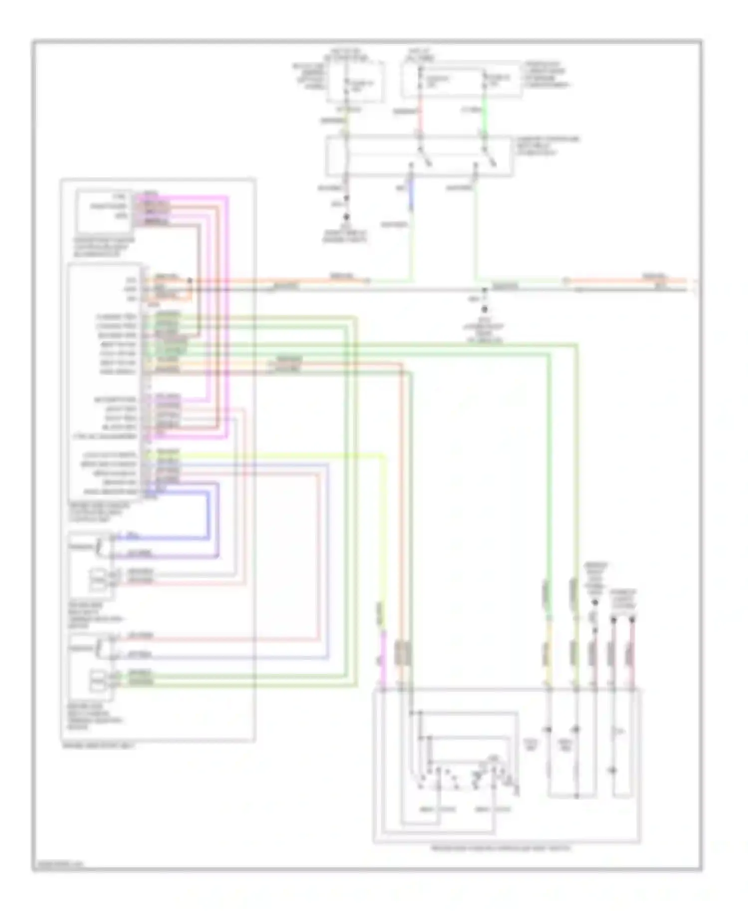 Wiring diagram bl mtr spd ctrl bl tachometer ppl for Infiniti M45 III facelift (2008-2010) (1 of 2)