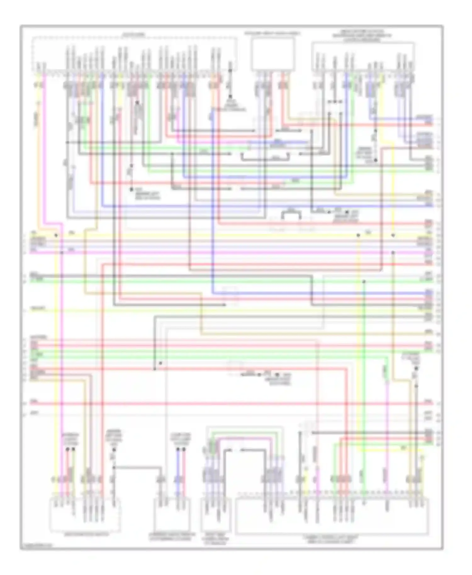 Wiring diagram camera img for Infiniti M45 III facelift (2008-2010) (1 of 14)