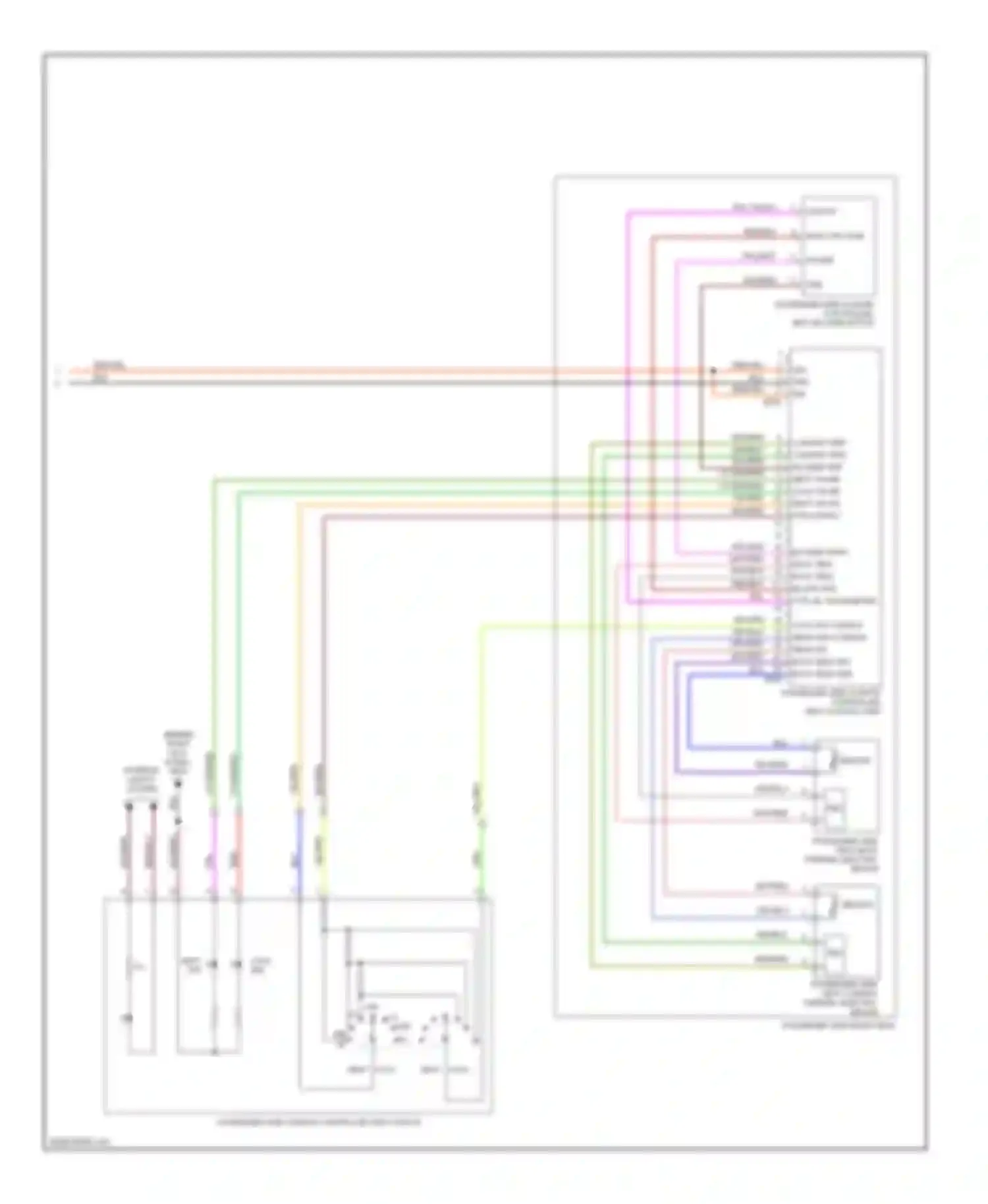 Wiring diagram cool sw cushion sens gnd cushion sens sig back sens sig back sens gnd for Infiniti M45 III facelift (2008-2010) (1 of 1)