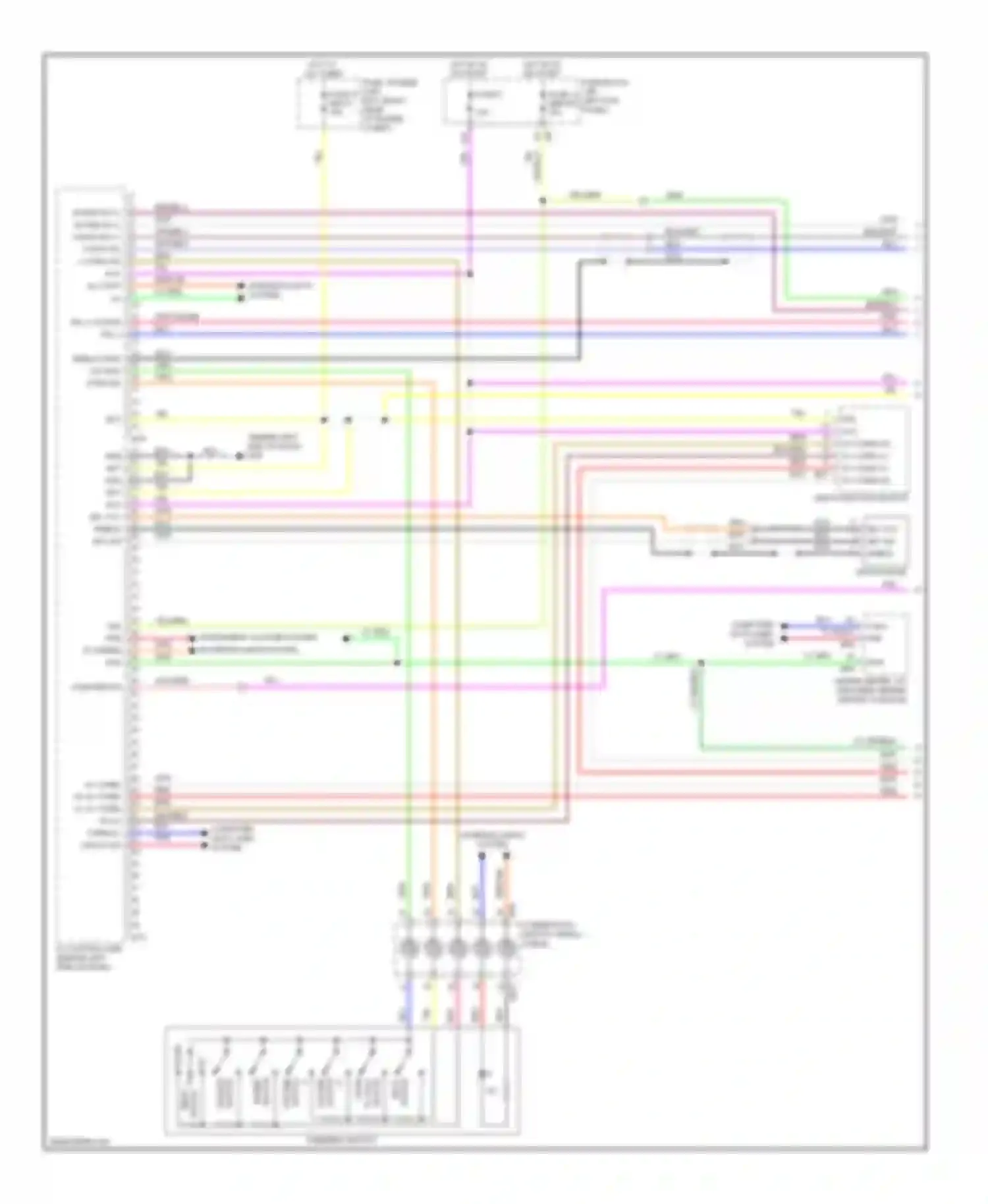 Wiring diagram hot in on or start for Infiniti M45 III facelift (2008-2010) (30 of 56)