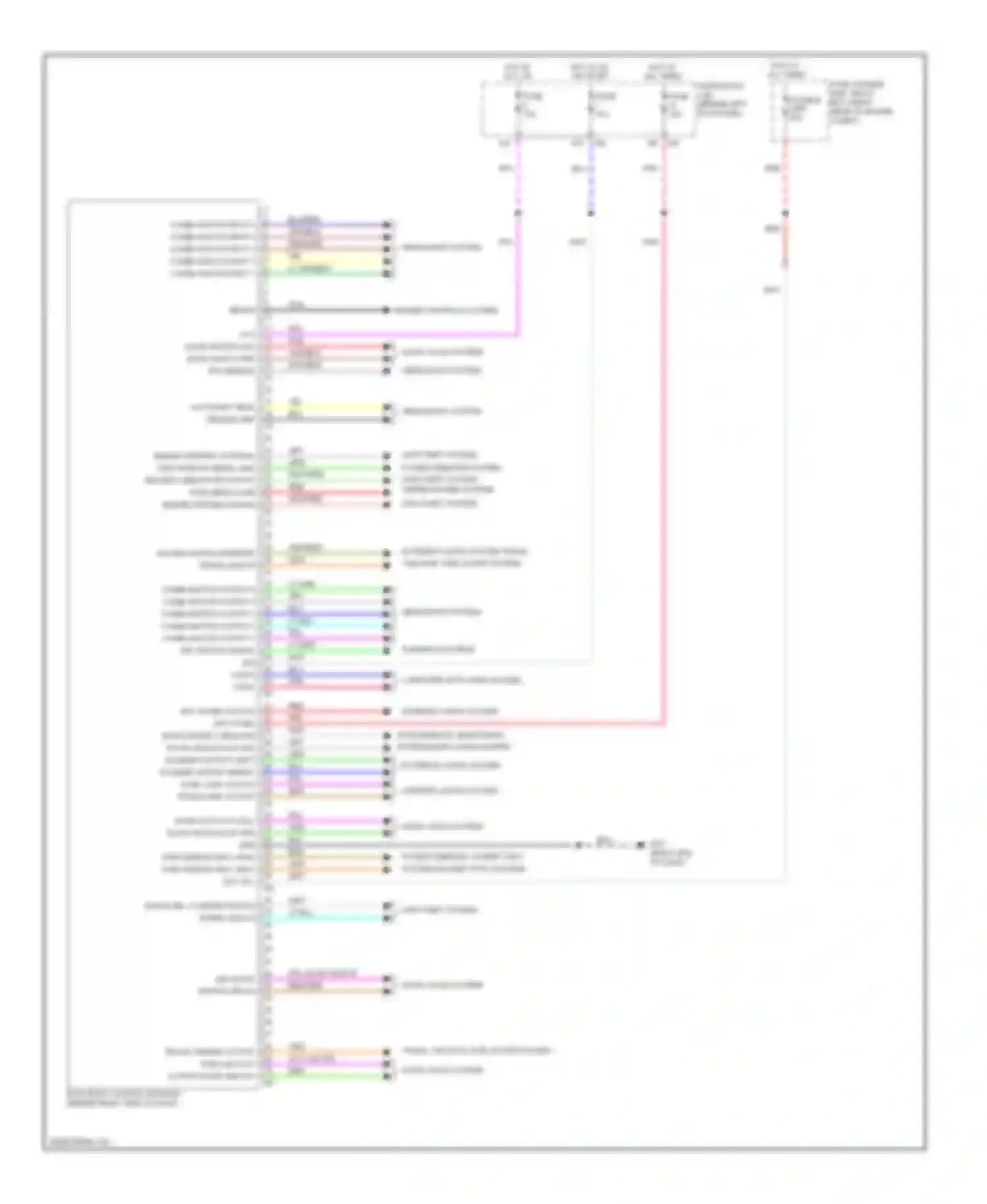 Wiring diagram hot in on or start for Infiniti M45 III facelift (2008-2010) (6 of 56)