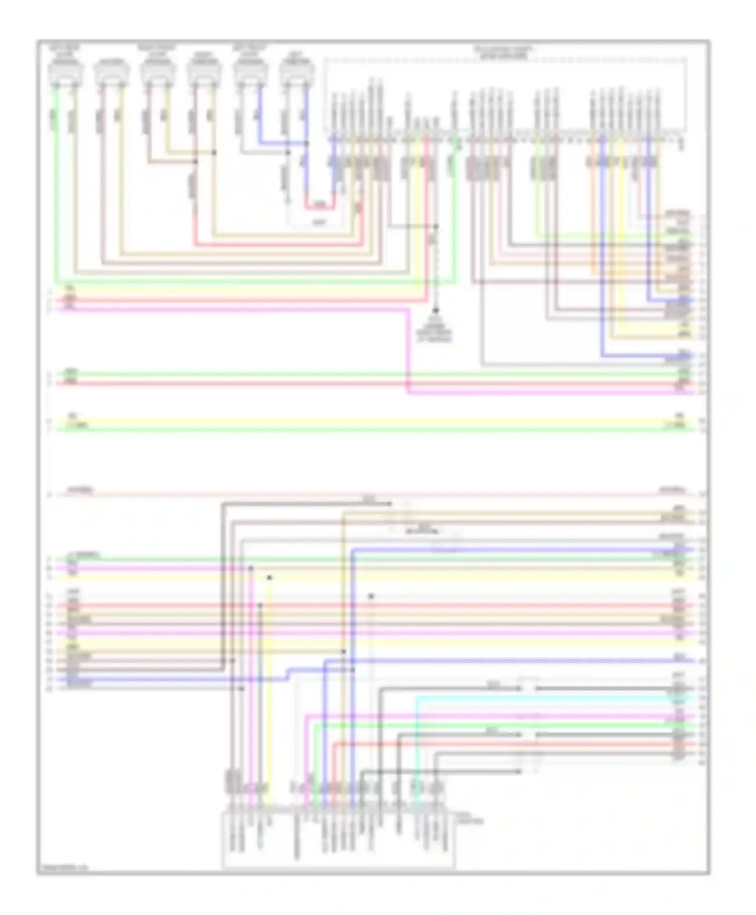 Wiring diagram org/blk for Infiniti M45 III facelift (2008-2010) (5 of 11)