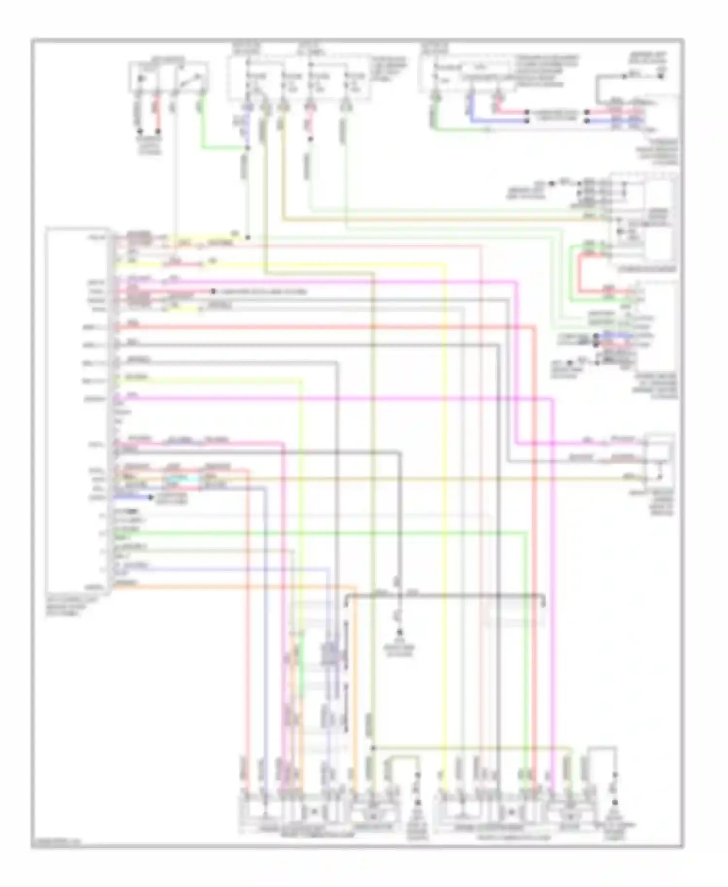 Wiring diagram wht/blk for Infiniti M45 III facelift (2008-2010) (1 of 20)
