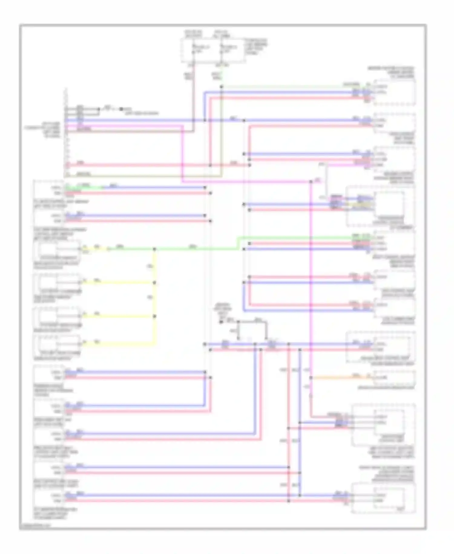 M45 Infiniti III (2005-2008): Computer data lines circuit