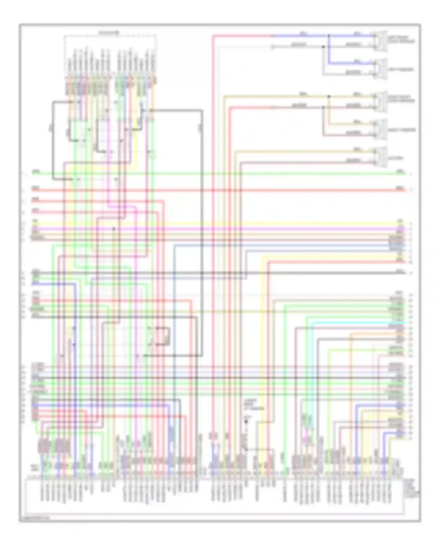 Wiring diagram bus-h for Infiniti M45 III (2005-2008) (7 of 22)