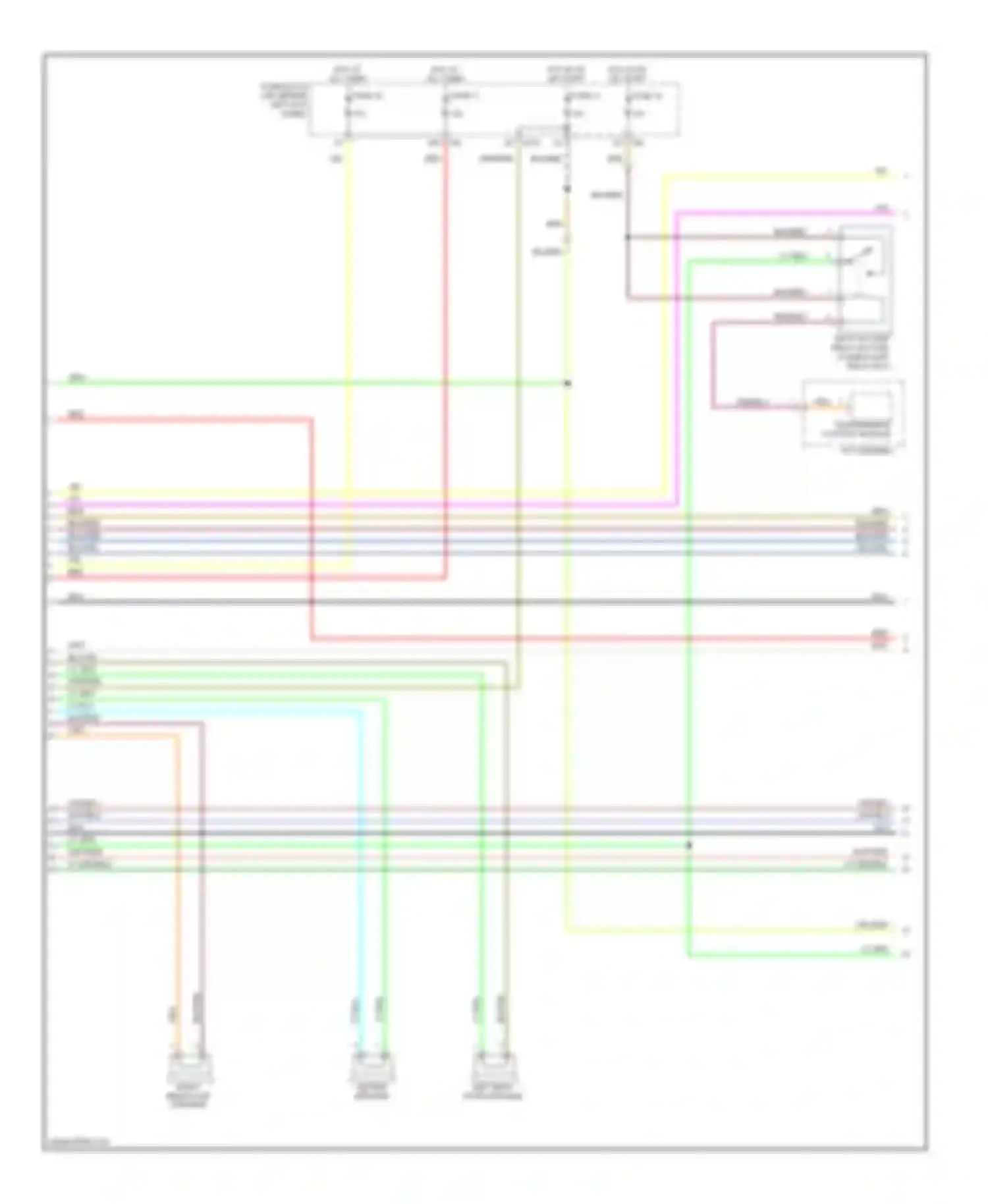 Wiring diagram fuse 14 for Infiniti M45 III (2005-2008) (10 of 23)