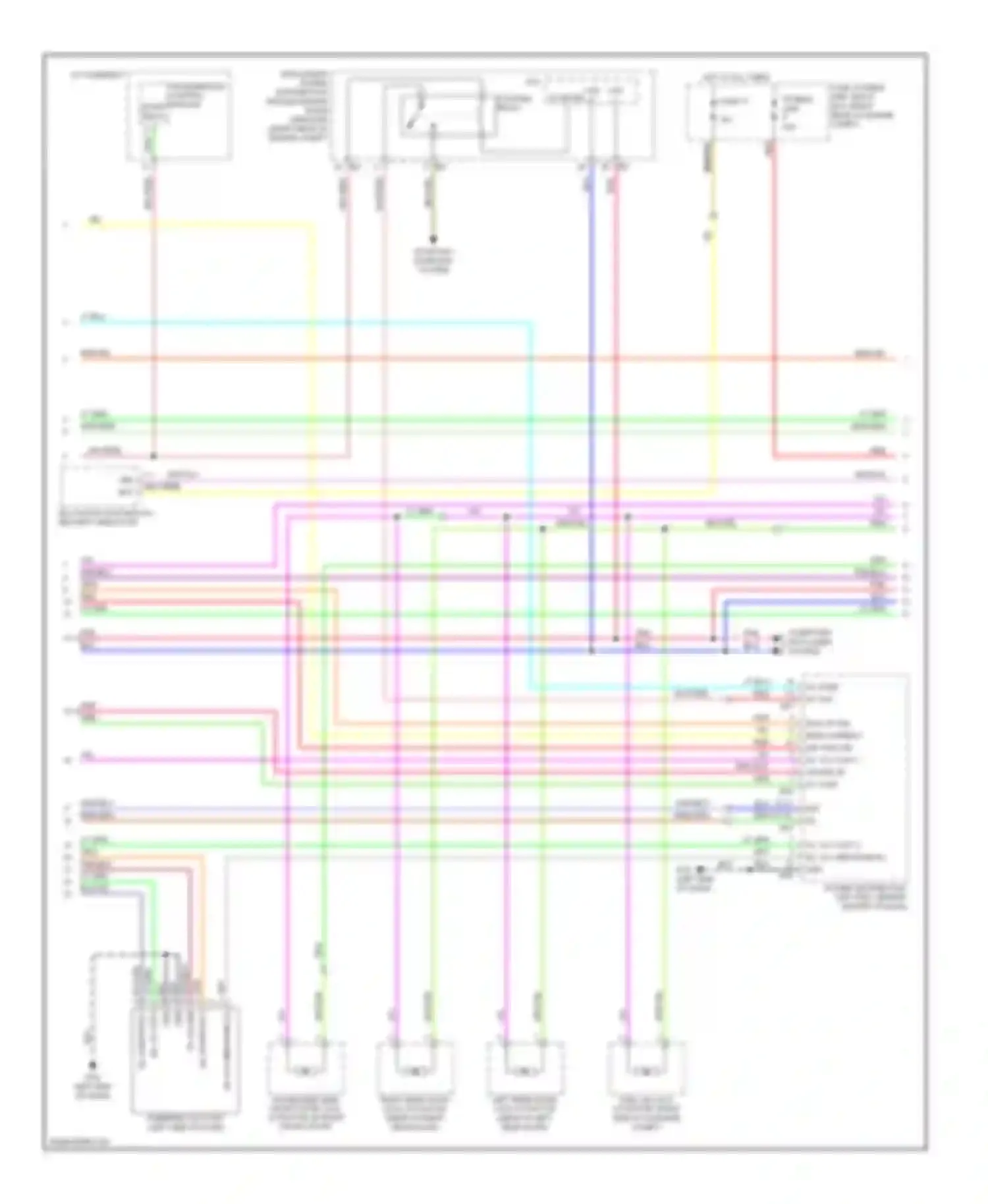 Wiring diagram grn for Infiniti M45 III (2005-2008) (4 of 99)