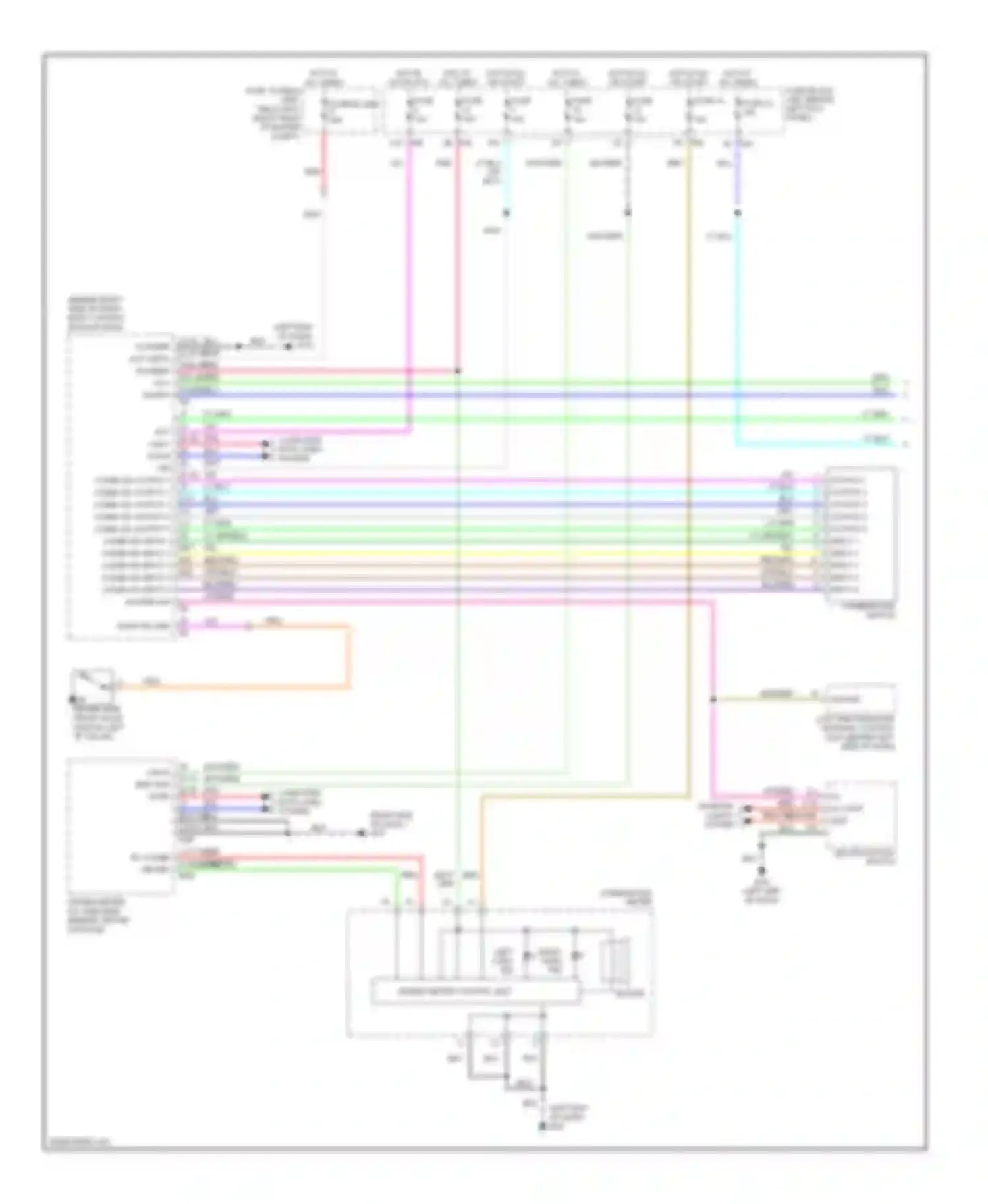 Wiring diagram right turn ind for Infiniti M45 III (2005-2008) (1 of 2)