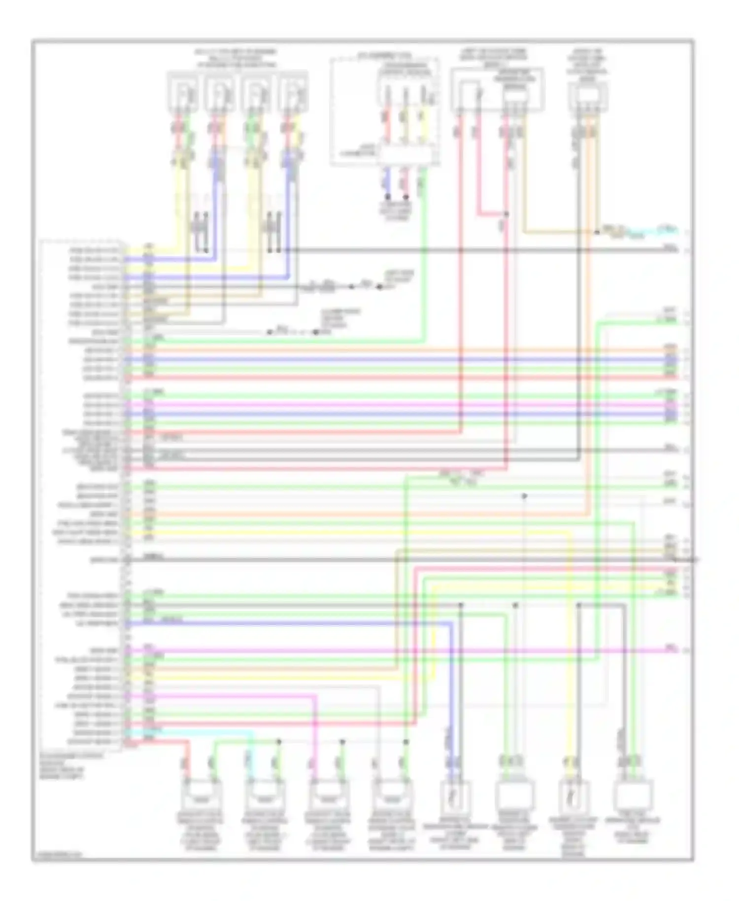 M56 Infiniti IV (2010-2013): Wiring diagram engine performance 5.6l (1 of 7)