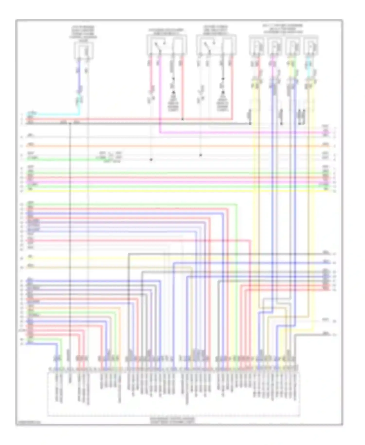 M56 Infiniti IV (2010-2013): Wiring diagram engine performance 5.6l (4 of 7)